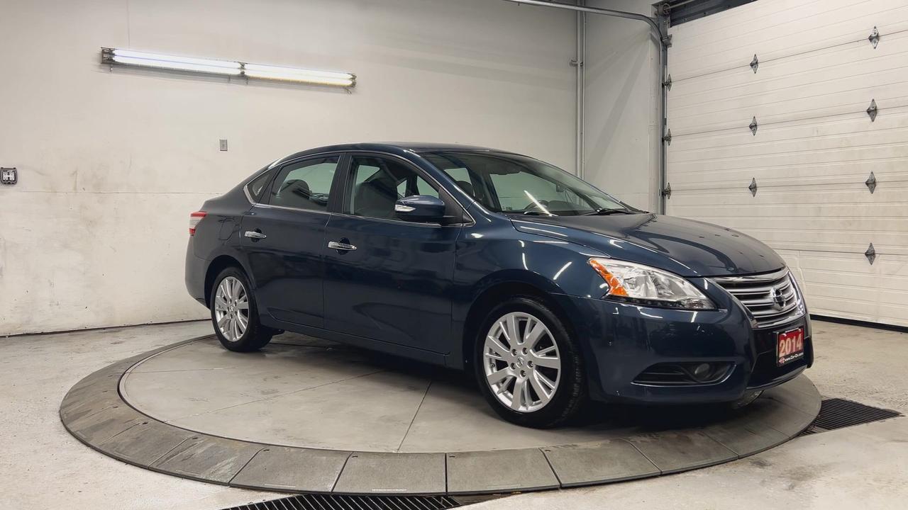 2014 Nissan Sentra SL | LOW KMS! | HTD LEATHER | SUNROOF | BLUETOOTH Photo2