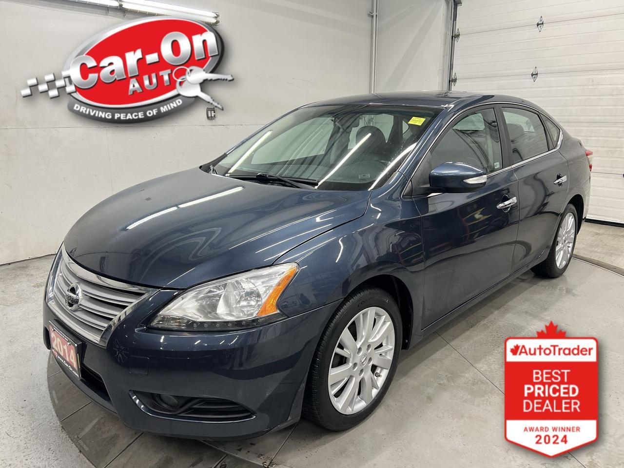 2014 Nissan Sentra SL | LOW KMS! | HTD LEATHER | SUNROOF | BLUETOOTH Photo