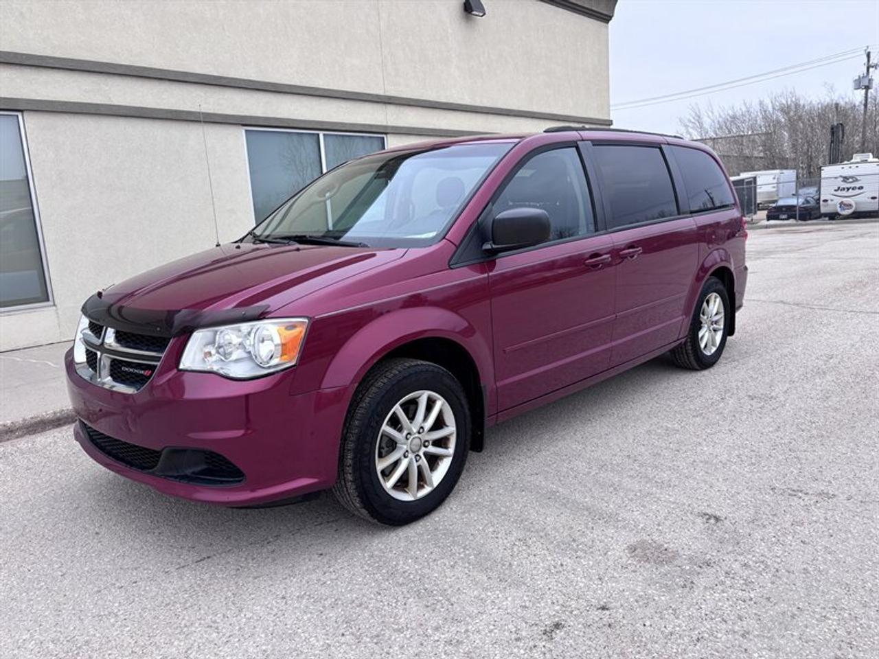 2015 DODGE CARAVAN SXT STOW AND GO M



203,000 km



LOADED

7 Passenger

DVD PLAYER

STOW N GO

Captain chairs

Infotainment system

Satellite radio

Back up camera

Rear Heat and AC

Bluetooth w steering controls 

17 Aluminum Wheels 



FULLY LOADED 



1 Owner van - fully maintained 



Brand new safety 

Lots of new parts 



Runs and drives like new !!



$11,988. Financing and warranty available



Price reduced to $9,988. Firm and final - No offers please