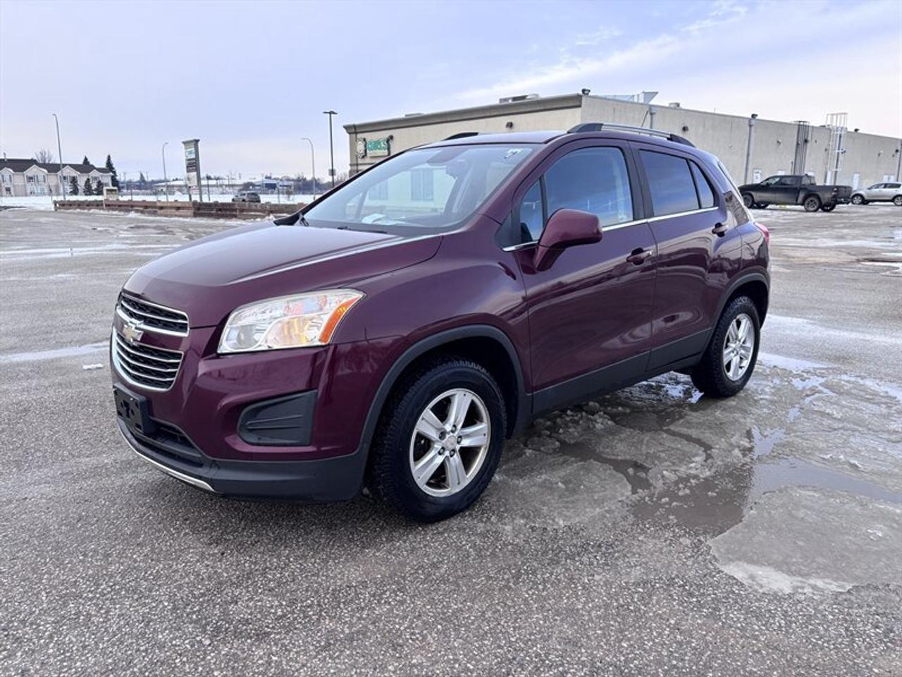 2016 CHEVROLET TRAX LT2 - LOADED



ALL WHEEL DRIVE !!



190,000km 1 owner car



Loaded

P Sunroof

Leather Interior

Apple Car Play

Aluminum Rims

P Seats 

Remote Start



 AWD SUV with everything 



New Safety with new brakes all around



Priced to sell at $11988



Blow out price now $8,988 Final Price



Financing and warranty available !!!