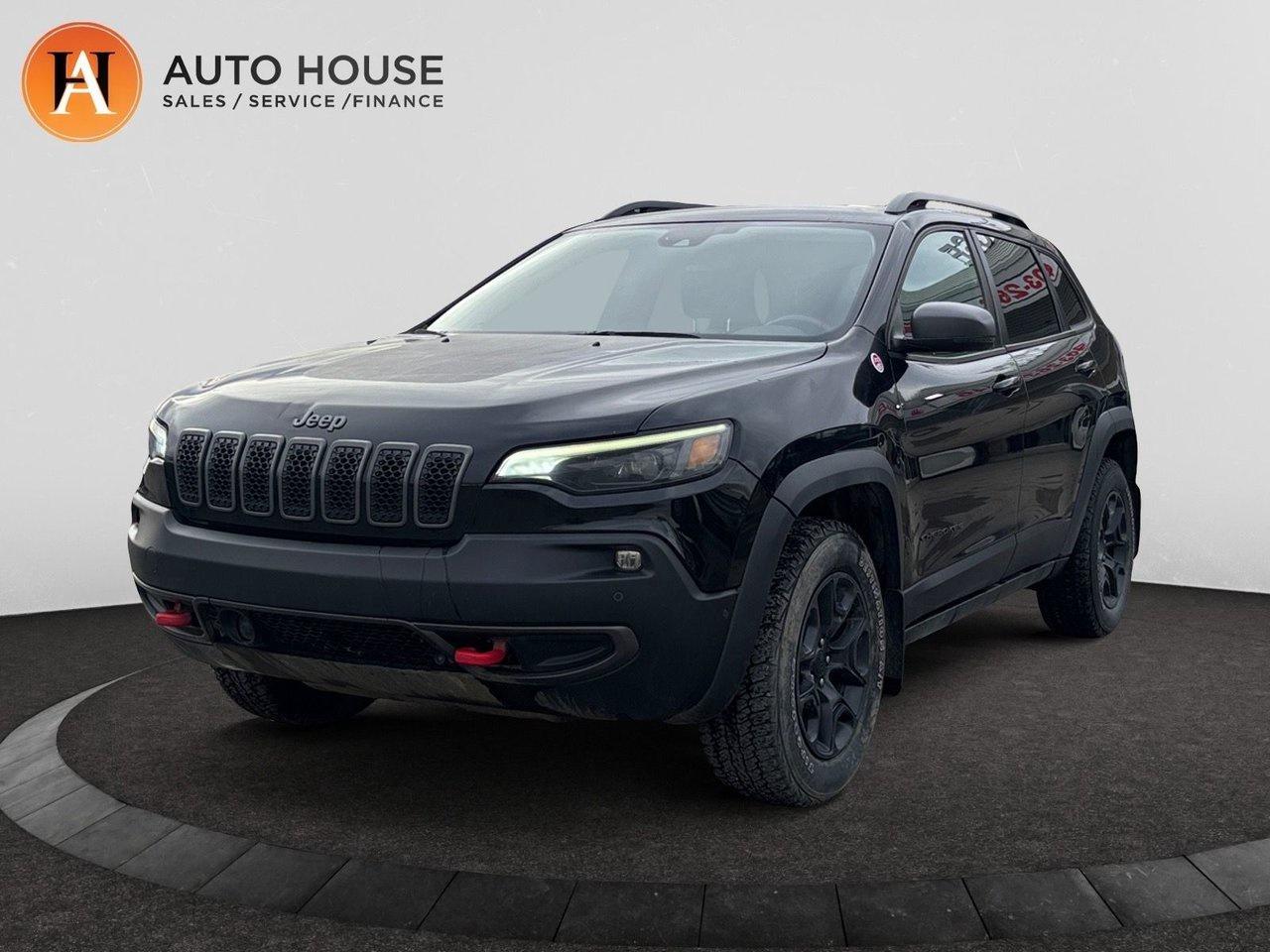 2021 JEEP CHEROKEE TRAIL HAWK WITH 178448 KMS, BACKUP CAMERA, PANORAMIC ROOF, PUSH BUTTON/REMOTE START, BLUETOOTH, BLIND SPOT DETECION, HEATED LEATHER SEATS, POWER WINDOWS LOCKS AND MORE!

<span>.ALL CREDIT ACCEPTED!One month at a job? Bankruptcy? New to Canada? Collections? Student or work visas? Previous repossessions? Good or bad credit? Weve got you covered! Get pre-approved today at www.autoshouse.com!What We Offer:*Low Bi-Weekly Payments*Instant Approvals*Credit Consolidation*Employment Insurance*Negative Equity CoverageOperating Hours:Mon-Thurs: 10 am -- 8 pmFri-Sat: 10 am -- 6 pmCall 403-263-4446! All vehicles come with a full mechanical fitness assessment.CARFAX IS AVAILABLE TO THE CONSUMER.Referral Program:Refer friends and family and earn $500 for each referral!AMVIC Licensed DealerAfter a credit check, we can determine payments, APR, terms, and interest rates based on your credit (O.A.C). Individual credit will affect bi-weekly payments and the total cost of credit . Newer Vehicles May Come With Apple Carplay, Android Auto. Similar to Chevrolet, GMC, Honda, Toyota, Cadillac, Nissan, Ford, Volvo 2007, 2008, 2009, 2010, 2011, 2012, 2013, 2014, 2015, 2016, 2017, 2018Location: 2404 23rd Ave. N.E. Calgary AB, T2E 8J4All photos are of the vehicle featured in the advertisement.</span>