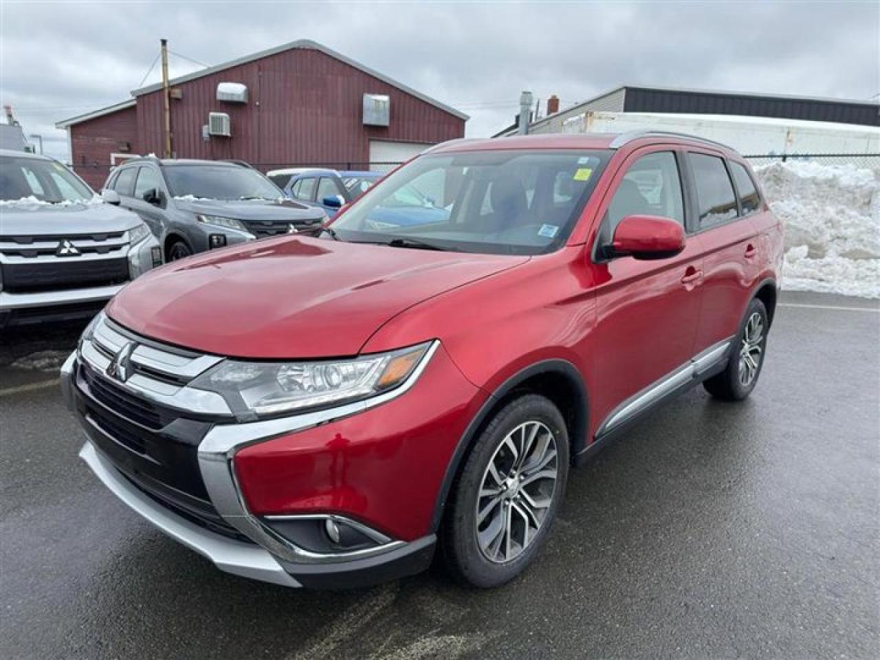 Recent Arrival!2018 Mitsubishi Outlander ES HEATED SEATS | BEST ALL WHEEL SYSTEM 4WD, 16 Alloy Wheels, 6 Speakers, ABS brakes, AM/FM radio, Android Auto & Apple CarPlay, Automatic temperature control, Brake assist, Bumpers: body-colour, Driver door bin, Driver vanity mirror, Dual front impact airbags, Dual front side impact airbags, Fabric Seating Surfaces w/Contrast Stitching, Four wheel independent suspension, Front anti-roll bar, Front Bucket Seats, Front dual zone A/C, Front reading lights, Heated door mirrors, Heated front seats, Low tire pressure warning, Occupant sensing airbag, Outside temperature display, Overhead console, Passenger door bin, Power steering, Power windows, Radio data system, Radio: 7 Smartphone Link Display Audio, Rear window defroster, Rear window wiper, Remote keyless entry, Speed control, Speed-Sensitive Wipers, Spoiler, Steering wheel mounted audio controls, Tachometer, Telescoping steering wheel, Tilt steering wheel, Traction control, Trip computer.Odometer is 71646 kilometers below market average!Rally Red Metallic 2018 Mitsubishi Outlander ES HEATED SEATS | BEST ALL WHEEL SYSTEM 4WD CVT 2.4L SOHCSteele Mitsubishi has the largest and most diverse selection of preowned vehicles in HRM. Buy with confidence, knowing we use fair market pricing guaranteeing the absolute best value in all of our pre owned inventory!Steele Auto Group is one of the most diversified group of automobile dealerships in Canada, with 60 dealerships selling 29 brands and an employee base of well over 2300. Sales are up over last year and our plan going forward is to expand further into Atlantic Canada and the United States furthering our commitment to our Canadian customers as well as welcoming our new customers in the USA.Reviews:* A pleasant ride, decent off-road capability, a smooth V6 powertrain, good fuel mileage and Mitsubishis unbeatable warranty were all rated highly by owners. Flexibility and all-weather confidence were also appreciated. Source: autoTRADER.ca