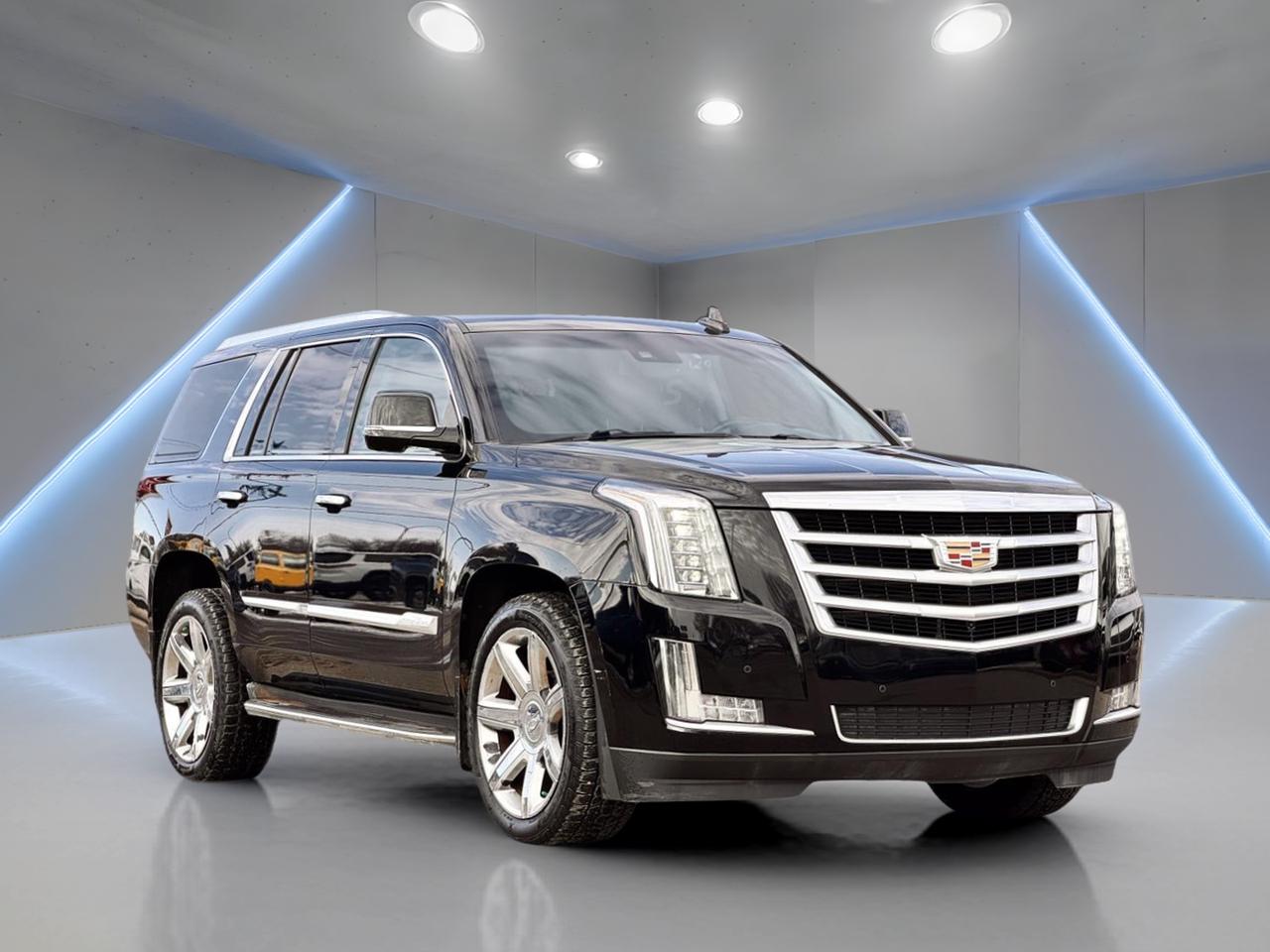 2016 Cadillac Escalade Luxury 4WD   Premium Black Leather   For Sale in Saskatoon, SK

VIN: 1GYS4BKJ7GR383465
Mileage: 167,089 KM
Exterior Color: Raven Black
Interior: Premium Black Leather
Trim: Luxury | 4WD | Full-Size SUV

Iconic Cadillac Luxury, Power & Presence

If youre searching for a 2016 Cadillac Escalade Luxury for sale in Saskatoon, this Raven Black Escalade delivers bold styling, premium comfort, and powerful V8 performance. Known for its commanding road presence and upscale interior, the Escalade Luxury is perfect for Saskatchewan drivers who want space, capability, and high-end refinement.

Available now at Platinum Auto Sport, your trusted Saskatoon dealership offering in-house financing for all credit types.

 Performance & Capability

6.2L V8 Engine

8-Speed Automatic Transmission

4WD / Four-Wheel Drive System

Magnetic Ride Control Suspension

Tow/Haul Mode

Trailer Brake Controller

Automatic Locking Rear Differential

Smooth Power Delivery & Strong Towing Capability

 Luxury Interior & Comfort Features

Premium Black Leather Seating

Heated & Ventilated Front Seats

Heated Second Row Seats

Power Adjustable Front Seats with Memory

Heated Steering Wheel

Tri-Zone Automatic Climate Control

Power Folding Third Row Seating

Power Adjustable Pedals

Remote Start System

 Technology & Infotainment

Cadillac CUE Touchscreen Infotainment System

Navigation System

Apple CarPlay® & Android Auto (if equipped)

Bose® Premium Surround Sound System

Bluetooth® Hands-Free Calling & Streaming

Rear Seat Entertainment System (if equipped)

Wireless Charging Pad

USB Ports & Media Connectivity

 Advanced Safety & Driver Assistance

Forward Collision Alert

Lane Keep Assist

Blind Spot Monitoring

Rear Cross Traffic Alert

Front & Rear Park Assist

Surround Vision Camera System

Adaptive Cruise Control (if equipped)

Automatic Emergency Braking (if equipped)

 Exterior Highlights

Raven Black Exterior Finish

LED Headlights & LED Daytime Running Lights

Power Running Boards

22  Premium Alloy Wheels

Power Liftgate

Chrome Exterior Accents

Roof Rails
/  Why Buy This 2016 Cadillac Escalade Luxury?
/  Legendary 6.2L V8 Power
  Premium Luxury Interior/  Spacious 7-Passenger SUV/  Advanced Safety Technology/  Bold Luxury Styling

 Platinum Auto Sport   In-House Financing for All Credit Types

At Platinum Auto Sport in Saskatoon, we specialize in approvals others cant match:

Good Credit

Bad Credit

No Credit

New to Canada

Self-Employed Buyers

Credit Rebuilding

Bankruptcy / Consumer Proposal

We proudly serve customers across Saskatoon, Regina, Prince Albert, Moose Jaw, Yorkton, North Battleford, and all of Saskatchewan.

 Book Your Test Drive Today

This 2016 Cadillac Escalade Luxury 4WD delivers full-size luxury, performance, and presence.

 Visit Platinum Auto Sport   Saskatoon, SK
 Schedule your test drive today
 Apply now for fast in-house financing approval

Platinum Auto Sport   Saskatchewans Home of Luxury SUVs & Easy Credit Approvals.