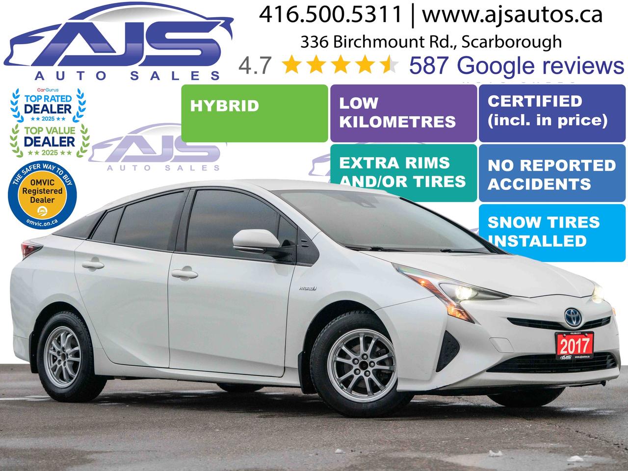 Used 2017 Toyota Prius Base for sale in Toronto, ON