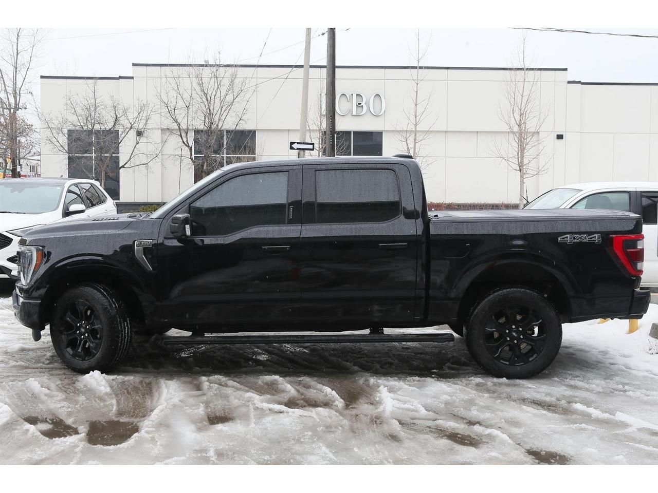 2023 Ford F-150 Platinum AWD | Blue Cruise | Panoramic Roof | Navigation | Leather Seats | Platinum Black Appearance Photo3