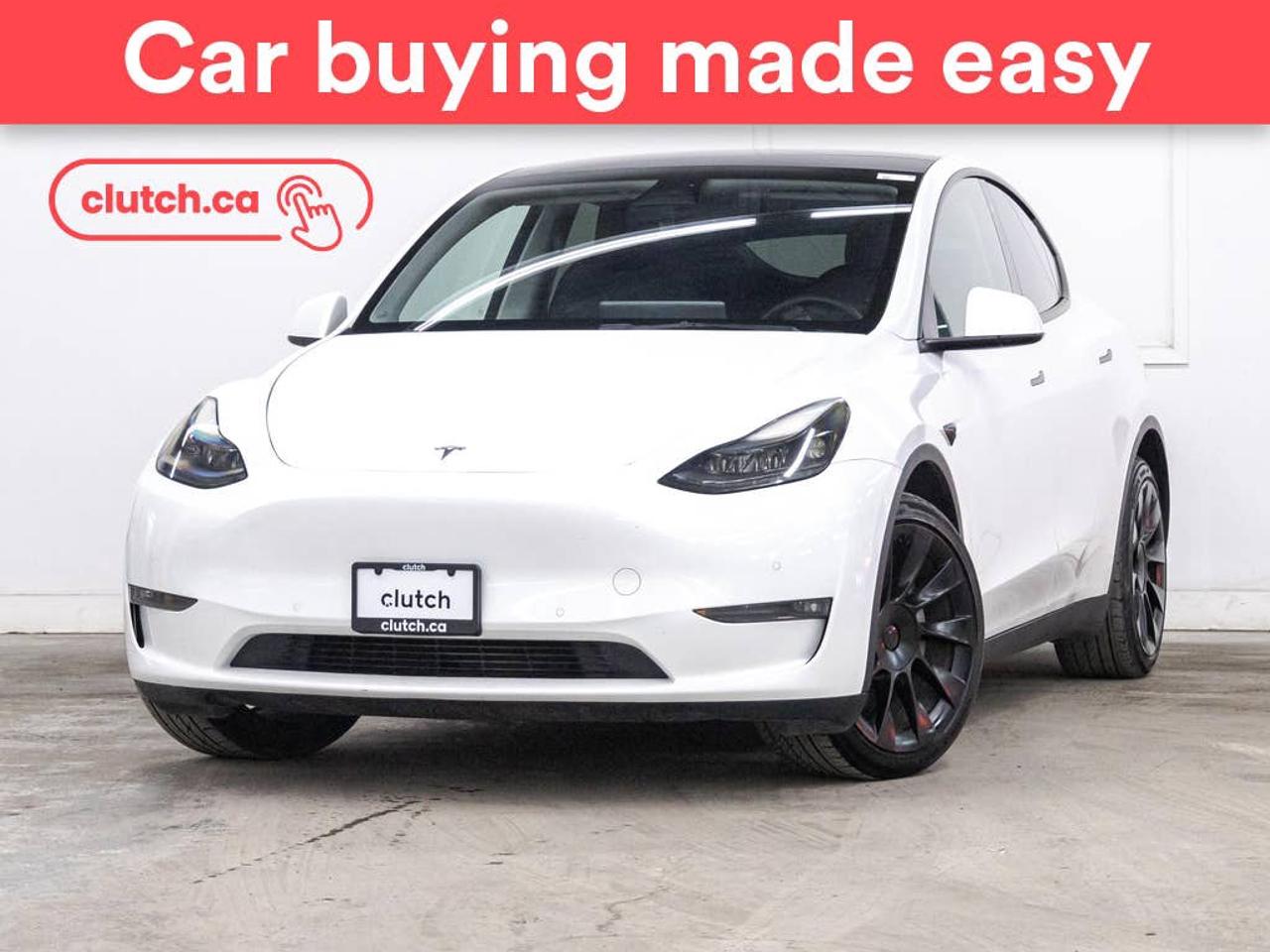 NO ACCIDENTS / CLEAN CARFAX / 1 OWNER / Power Tailgate/Hatch, Welcome Lights, Auto Dimming Rearview Mirror and more!<br> <br>Clutch is the largest online used car retailer in Canada, delivering a seamless, hassle-free car-buying experience to drivers everywhere. Shop thousands of used cars online, get the right one delivered to your door, and enjoy peace of mind with our 10-Day Money-Back Guarantee. How sweet is that? To learn more, visit clutch.ca.<br> <br>The top features for this car include:<br> <br>Bluetooth Music<br>Power Tailgate/Hatch<br>Welcome Lights<br>Auto Dimming Rearview Mirror<br>Front Heated Seats<br>Power Lumbar Support<br>Rain Sensing Wipers<br>Rear Window Defroster<br>Automatic High Beams<br>Rear View Camera<br>Power Driver Seat<br>Power Passenger Seat<br>DC Fast Charging<br>Ambient Lighting<br>Front Trunk<br>Heat Pump<br>Rear Heated Seats<br>Climate Control<br>Dual Zone Front Climate Control<br>Rear Climate Vents<br>Touchscreen Display<br>GPS Navigation<br>Cruise Control<br>Adaptive Cruise Control<br>12V Outlet<br>Internet Access<br>USB Input<br>Keyfob Remote Trunk Release<br>Power Folding Exterior Mirrors<br>Lane Departure Warning<br>Blindspot Sensors<br>Forward Collision Mitigation<br>Heated Steering Wheel<br>One-Touch Windows<br>Electric Parking Brake<br> <br>Seamless home delivery - Delivery to your door in a matter of days. Available on select packages.<br> <br>Try it out for 10 days - If you do not like it, we will take it back. <br> <br>Quality assured - All cars go through our rigorous 210-point inspection and reconditioning process.<br> <br>Peace of mind - Warranty and protection plans available.<br> <br>Haggle-free - No haggling or hard sells.<br> <br>100% Transparency - Full inspection reports on every car, including high-res photography and a free Carfax report.<br> <br>Listed price is for cash purchase only and does not include taxes, Shipping Fees (if applicable), Delivery Fees (if applicable), government licensing fees.<br> <br>Previous Provincial Registrations:<br>Ontario<br> <br>Stock # 88804