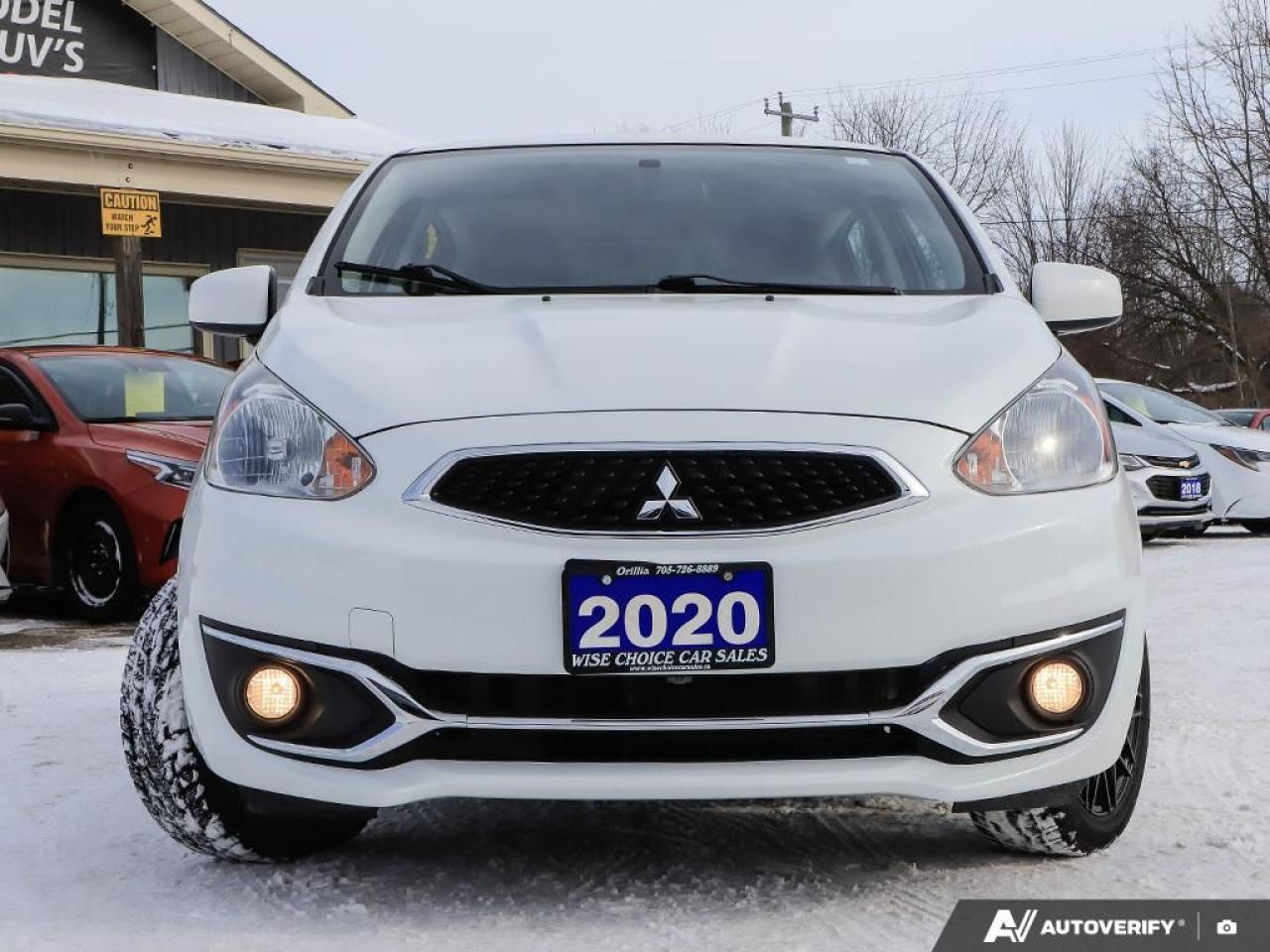 2020 Mitsubishi Mirage ES CVT, LOW KM'S, REARVIEW CAMERA, BLUETOOTH, USB Photo