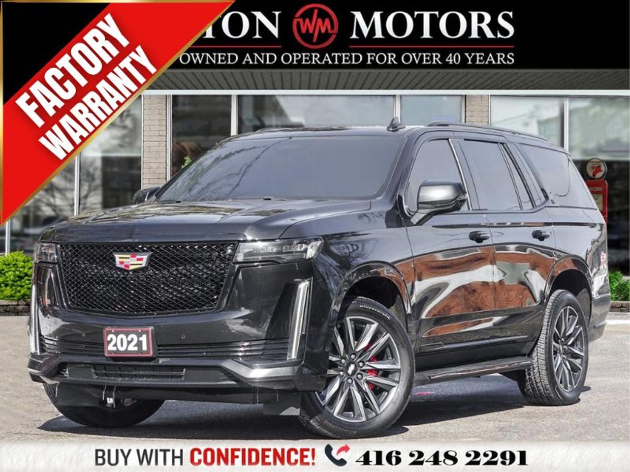 Used 2021 Cadillac Escalade Sport Premium*BLACK OUT PKG*7 PASS*PAN ROOF*REVCAM for sale in Toronto, ON