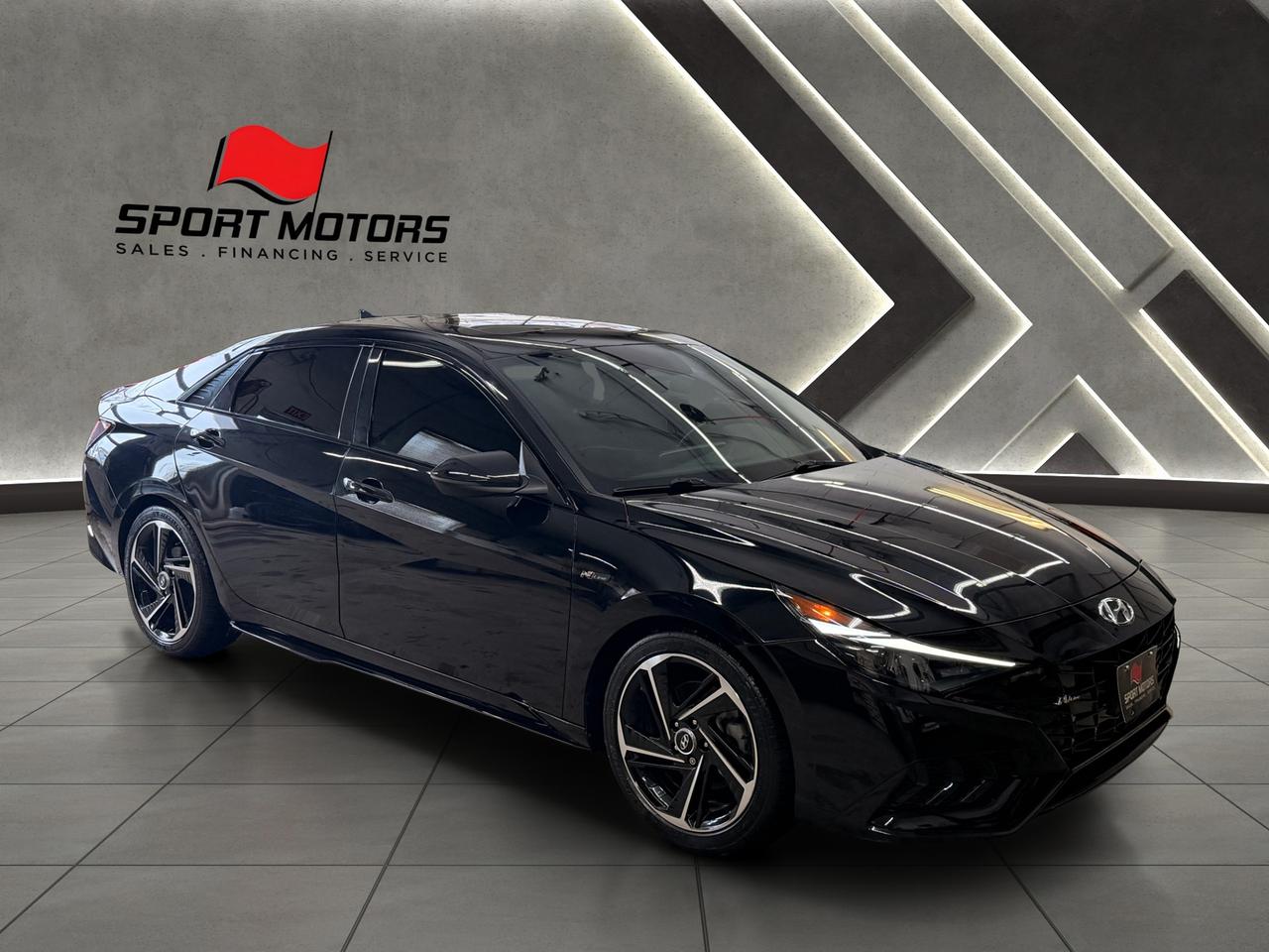 2022 Hyundai Elantra N Line+Previous LEASE+ONE OWNER+CLEAN CARFAX Photo