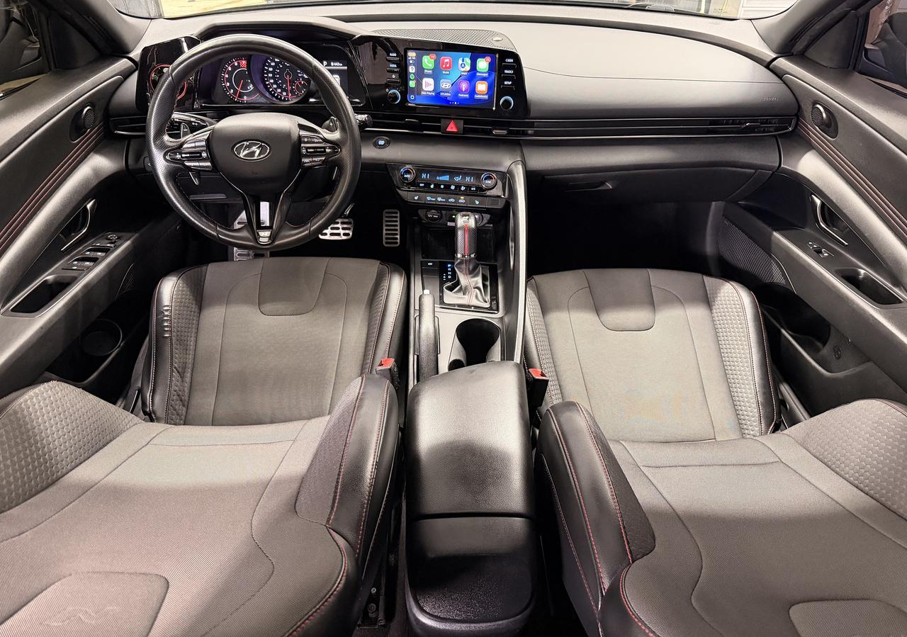 2022 Hyundai Elantra N Line+Previous LEASE+ONE OWNER+CLEAN CARFAX Photo5
