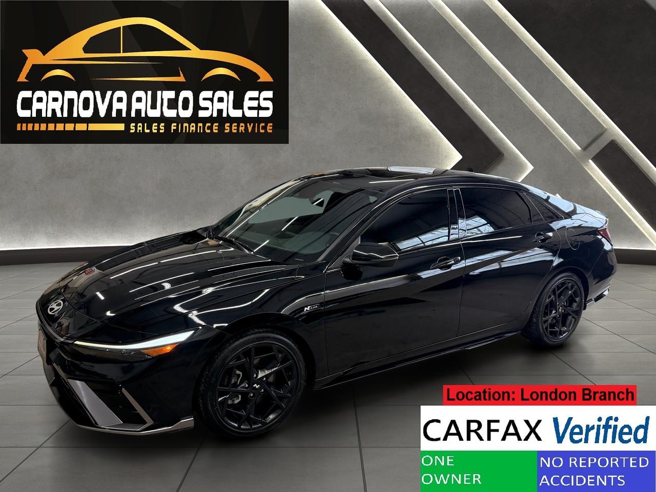 2024 Hyundai Elantra N Line Ultimate+ONE OWNER+CLEAN CARFAX Photo