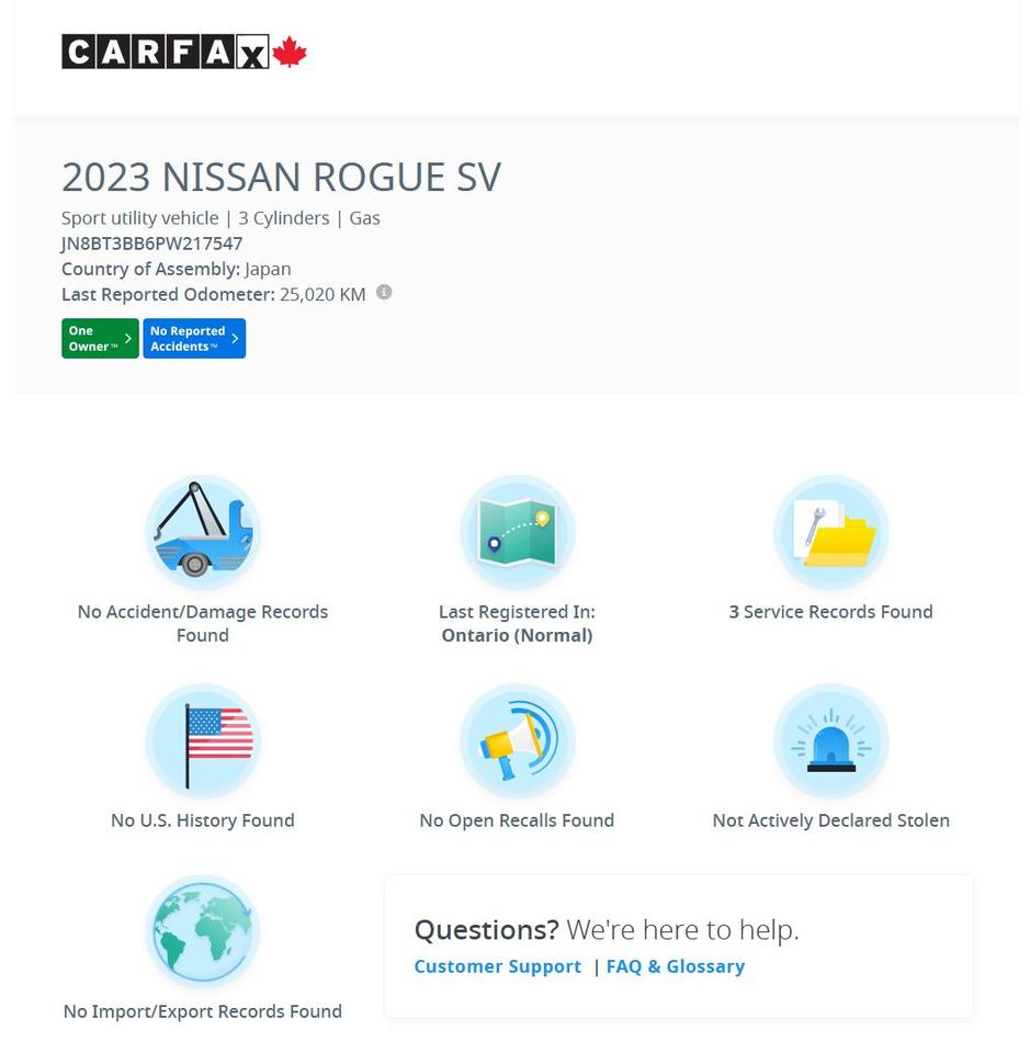 2023 Nissan Rogue SV Moonroof+ONE OWNER+CLEAN CARFAX Photo