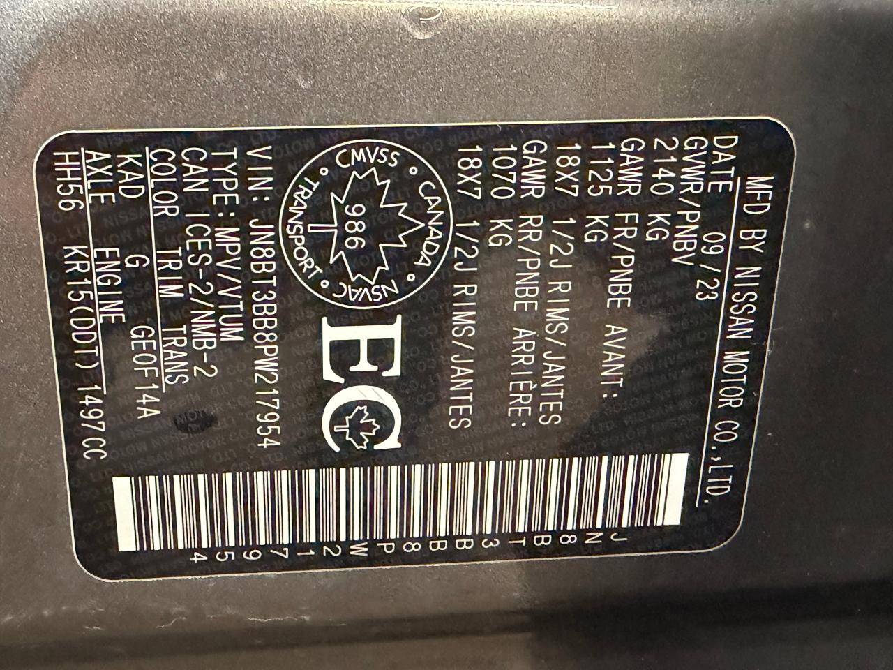 2023 Nissan Rogue SV Moonroof AWD+Previous Lease+CLEAN CARFAX Photo