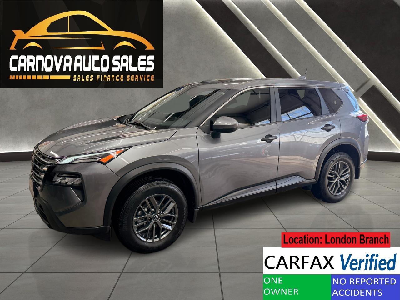 2024 Nissan Rogue S AWD+ONE OWNER+CLEAN CARFAX Photo0