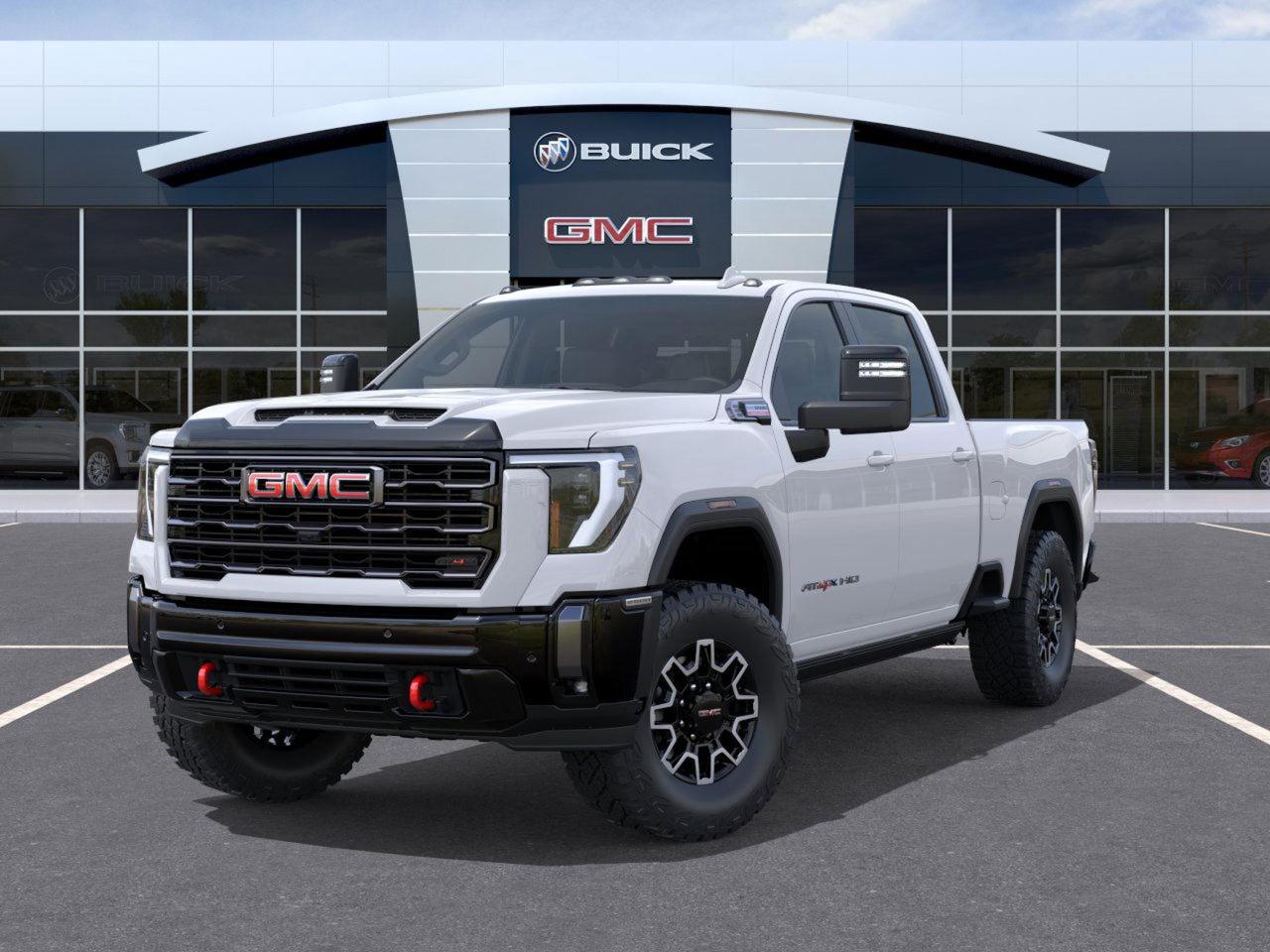 Price Includes Added Accessories Plus 	LPO - Black Badging Package | 3 Years Sirius XM | 	Switch, High Idle Control | Gooseneck / 5th Wheel Prep Package | 	Upfitter / Accessory Electrical Switches
Experience the future of heavy-duty trucks with the 2026 GMC Sierra 2500HD AT4X. This brand-new, cutting-edge vehicle combines rugged capability with luxurious comfort, perfect for the discerning truck enthusiast who demands the best in both work and play.

- Advanced 6.6L 8-cylinder diesel engine paired with 4WD for unmatched power and traction
- Innovative GMC MultiPro Tailgate with six functional load/access features
- 15 Diagonal Multicolour Head-Up Display for enhanced driver awareness
- Adaptive cruise control and Trailer Side Blind Zone Alert for safer towing
- Premium interior with heated steering wheel and second-row seats
- 35 M/T tires and e-locking rear differential for superior off-road performance
- Power sunroof and rain-sensing wipers for comfort in any weather

Take the first step towards owning this exceptional truck today. Reserve your 2026 GMC Sierra 2500HD AT4X, start your purchase process online, or contact Birchwood Chevrolet Buick GMC for any questions. Ready for a test drive? Book your appointment now and experience the future of truck technology firsthand.
See three brands under one roof at Birchwood Chevrolet Buick GMC  the only place in Winnipeg where you can compare GMC, Chevrolet, and Buick all in one visit. Save yourself some time, see a great selection, and learn everything you need to know. 

Your Experience is Everything at Birchwood Chevrolet Buick GMC. 

Click, call (204) 837-5811, or visit Birchwood Chevrolet Buick GMC at the Birchwood Auto Park, 3965 Portage Avenue West at the Perimeter.

Dealer Permit #4240.
Dealer permit #4240