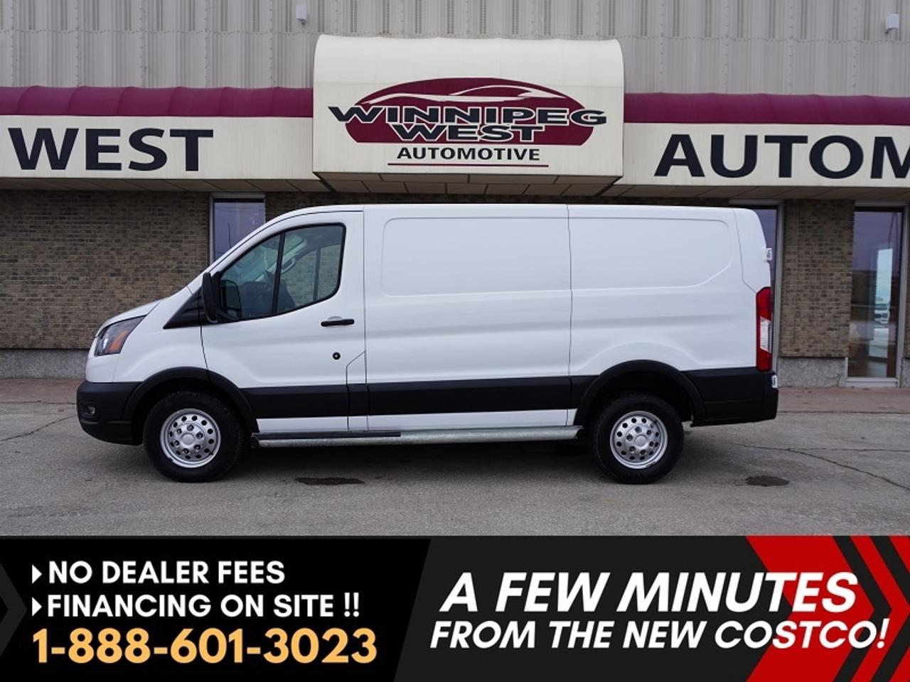 *** Dealer arranged financing on site! Quick, Simple,  no calls or waiting on bank appointments required!! Drive away today ***   NO ADMINISTRATION FEES!!RARE ALL WHEEL DRIVE!!! HARD TO FIND! VERY LOW KMS, LOW ROOF TRANSIT CARGO VAN! HUGE VALUE!! EXCEPTIONALLY CLEAN AND WELL MAINTAINED. 2024 FORD TRANSIT 250 LOW ROOF 130" AWD CARGO VAN!! FRESH SAFETY AND READY TO GO! PERFECT NO ACCIDENT ONE OWNER HISTORY! DONT WAIT AS IT WONT LAST LONG! - 3.5L PFDi V6 (275 hp & 260 lb-ft TQ)

Features:

- 10 Speed automatic
- AWD with 3.73 Locking rear diff
- Heat & Air conditioning
- Back-up Camera
- Cruise Control
- Automatic Headlights
- Power windows and locks
- remote locking sliding and rear doors
- Head board cargo divider
- Lined Cargo Interior
- Selectable Terrain/ Drive Modes
- Voice Command
-  Stereo with USB, wireless bluetooth and more
- Read below for more information

***ATTENTION COMMERCIAL FLEET, DRYWALLERS, DELIVER DRIVERS, PAINTERS, ELECTRICIANS AND ALL TRADESPEOPLE*** VERY HARD TO FIND, ALL WHEEL DRIVE CARGO VAN!! 2024 FORD TRANSIT 250 LOW ROOF AWD CARGO VAN W/ VERY LOW KMS! VERY CLEAN UNIT & READY FOR YOUR NEXT JOB OR DELIVERY! HAS FACTORY WARRANTY & EXTRA WARRANTY OPTIONS ARE AVAILABLE FOR EXTRA $$ TO EXTEND YOUR COVERAGE. DONT WAIT CALL NOW AS IT WONT LAST LONG! HAS ALL THE FEATURES YOU NEED TO MAKE YOUR NEXT TASK THAT MUCH MORE EFFICIENT, like A/C, power windows and locks, AWD, Back-up Camera, Cruise Control, Selectable Drive-modes & powered by Fords solid and reliable 3.5 V6 and 10-speed transmission for great fuel economy and great power! This van can do it all!Comes with a Manitoba Safety Certification, and we have many Extended Powertrain warranties available on your vehicle purchase up to 10-year coverage (on eligible vehicles see dealer for details). Financing on site with Zero down financing OAC. Trades accepted. View at Winnipeg West Automotive Group, 5195 Portage Ave. (only a couple of minutes past the new Costco) Dealer permit # 6007, Call now 1(888) 601-3023. This Car is located in Winnipeg Manitoba,  however we can have it shipped anywhere in North America relatively inexpensively.