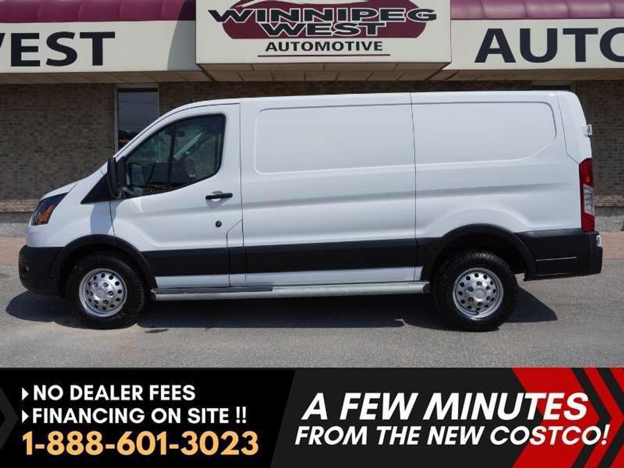 *** Dealer arranged financing on site! Quick, Simple,  no calls or waiting on bank appointments required!! Drive away today ***   NO ADMINISTRATION FEES!!*** Dealer arranged financing on site! Quick, Simple; no calls or waiting on bank appointments required!! Drive away today ***  NO ADMINISTRATION FEES!!

RARE ALL WHEEL DRIVE!!! HARD TO FIND! VERY LOW KMS, LOW ROOF TRANSIT CARGO VAN! HUGE VALUE!! EXCEPTIONALLY CLEAN AND WELL MAINTAINED. 2024 FORD TRANSIT 250 LOW ROOF 130" AWD CARGO VAN!! FRESH SAFETY AND READY TO GO! PERFECT NO ACCIDENT ONE OWNER HISTORY! DONT WAIT AS IT WONT LAST LONG! - 3.5L PFDi V6 (275 hp & 260 lb-ft TQ)

Features:

- 10 Speed automatic
- AWD with 3.73 Locking rear diff
- Heat & Air conditioning
- Back-up Camera
- Cruise Control
- Automatic Headlights
- Power windows and locks
- remote locking sliding and rear doors
- Head board cargo divider
- Lined Cargo Interior
- Selectable Terrain/ Drive Modes
- Voice Command
-  Stereo with USB, wireless bluetooth and more
- Read below for more information

***ATTENTION COMMERCIAL FLEET, DRYWALLERS, DELIVER DRIVERS, PAINTERS, ELECTRICIANS AND ALL TRADESPEOPLE*** VERY HARD TO FIND, ALL WHEEL DRIVE CARGO VAN!! 2024 FORD TRANSIT 250 LOW ROOF AWD CARGO VAN W/ VERY LOW KMS! VERY CLEAN UNIT & READY FOR YOUR NEXT JOB OR DELIVERY! HAS FACTORY WARRANTY & EXTRA WARRANTY OPTIONS ARE AVAILABLE FOR EXTRA $$ TO EXTEND YOUR COVERAGE. DONT WAIT CALL NOW AS IT WONT LAST LONG! HAS ALL THE FEATURES YOU NEED TO MAKE YOUR NEXT TASK THAT MUCH MORE EFFICIENT, like A/C, power windows and locks, AWD, Back-up Camera, Cruise Control, Selectable Drive-modes & powered by Fords solid and reliable 3.5 V6 and 10-speed transmission for great fuel economy and great power! This van can do it all!

Comes with a Manitoba Safety Certification, and we have many Extended Powertrain warranties available on your vehicle purchase up to 10-year coverage (on eligible vehicles, see dealer for details). Financing on site with Zero-down financing OAC. Trades accepted. View at Winnipeg West Automotive Group, 5195 Portage Ave. (only a couple of minutes past the new Costco). Dealer permit # 6007. Call now: 1(888) 601-3023. This Car is located in Winnipeg, Manitoba; however, we can have it shipped anywhere in North America relatively inexpensively.Comes with a Manitoba Safety Certification, and we have many Extended Powertrain warranties available on your vehicle purchase up to 10-year coverage (on eligible vehicles see dealer for details). Financing on site with Zero down financing OAC. Trades accepted. View at Winnipeg West Automotive Group, 5195 Portage Ave. (only a couple of minutes past the new Costco) Dealer permit # 6007, Call now 1(888) 6O1-3O23. This Car is located in Winnipeg Manitoba,  however we can have it shipped anywhere in North America relatively inexpensively.