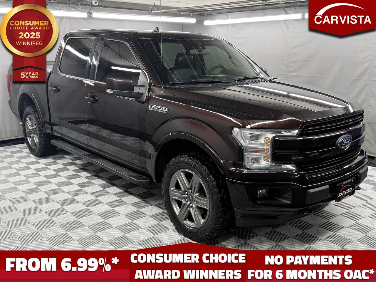 CONSECUTIVE COMSUMER CHOICE AWARD WINNERS!

5 years running, consecutive receivers of the prestigious Consumer Choice Award in 2021, 2022, 2023, 2024 and 2025! Low rate dealer arranged financing available! 
At Carvista we offer a unique buying experience, with no deceiving finance gimmicks and trades are welcome but not required! Carvista is a family operated business that has been in business for over 25 years, and has earned a A+ BBB Accreditation and outstanding consumer accolades. Offering 175 quality pre-owned vehicles, all are certified and Carfax verified, most with remaining factory warranty and a modern facility located on Winnipegs Regent Ave strip. We welcome you to visit us at 1201 Regent Ave W, at Carvista, and drive away in a like new vehicle for less. In many cases we can offer no payments for 6 months! Dont let your trade or credit stop you, we accept any kind, any time. CARVISTA.CA, "Where the deals are".
 Prices and payments exclude GST OR PST Carvista Inc. 
Dealer Permit # 1211, Category: Used Vehicle 
Please verify all ad details with a Carvista sales person, vehicle may not be exactly as shown.