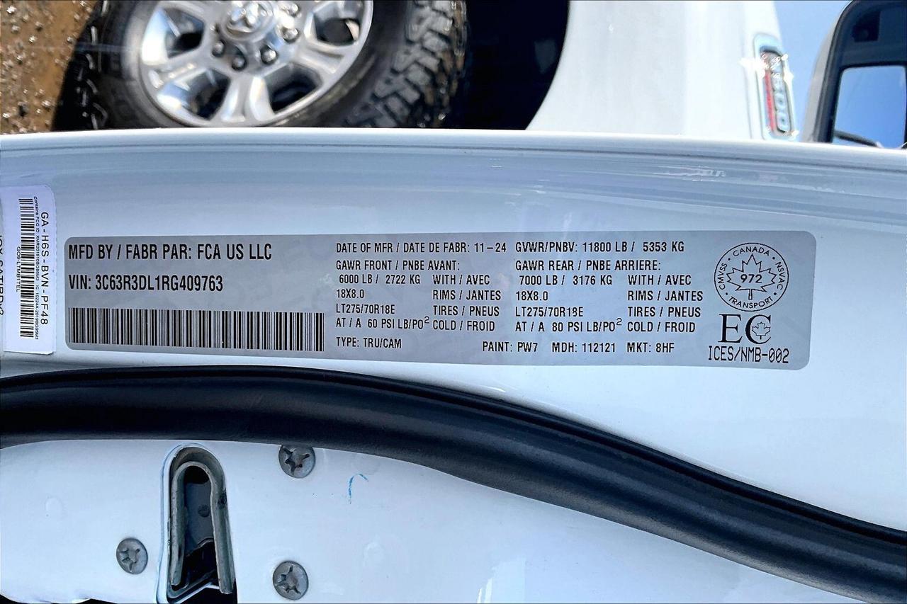 2024 RAM 3500 Big Horn Crew | 6.7L Diesel | Tow Pkg | 4X4 Photo