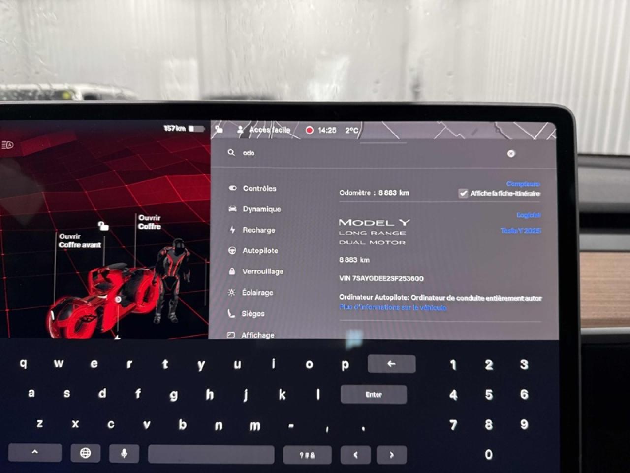 2025 Tesla Model Y LONG RANGE   MODEL Y LONG RANGE MINT Photo3