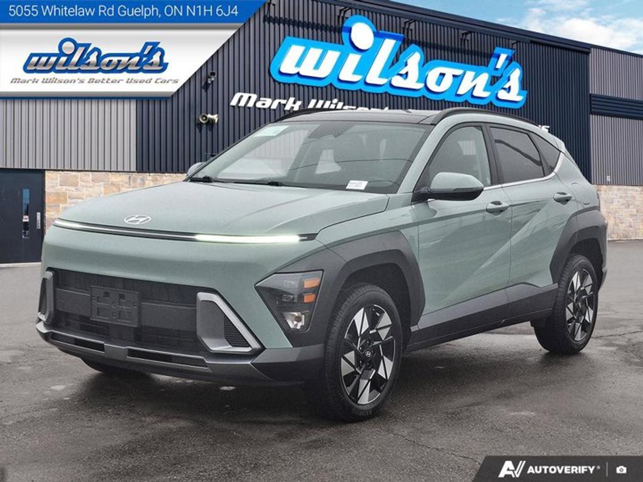 2024 Hyundai KONA Preferred AWD | Trend Pkg | Leather | Sunroof | Heated Wheel + Seats | Adaptive Cruise | and More ! Photo0
