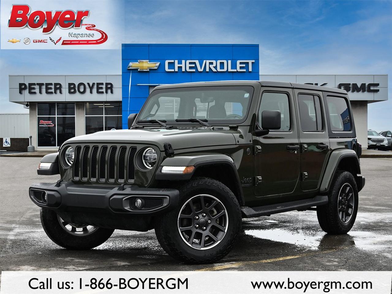 2021 Jeep Wrangler Unlimited Sport 80th Anniversary 4x4 *Ltd Avail* Photo0