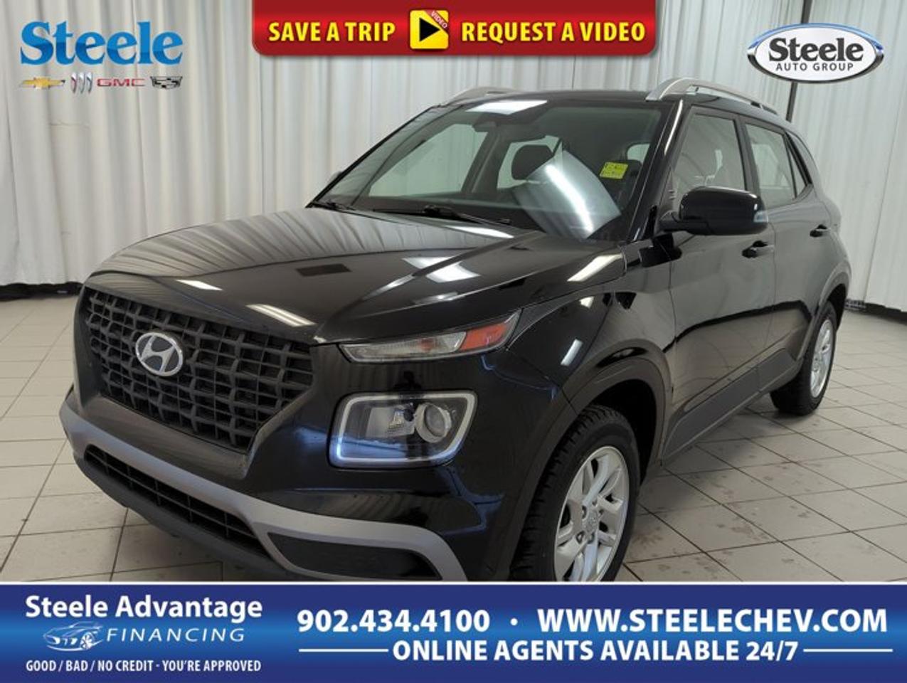 Meet a smart, city-ready SUV that fits right into life in Dartmouth. This used 2024 Hyundai Venue Preferred from Steele Chevrolet Buick GMC delivers the easy confidence of a compact footprint with the everyday practicality drivers want. Finished in Black outside with a Black interior, it has a clean, modern look that suits any driveway. With 67,070 km, its been driven and proven, and its ready for your next commute, errand run, or weekend plan.This 2024 Hyundai Venue Preferred keeps things simple in the best way. The 4-door layout makes it easy for passengers to get in and out, while the front-wheel-drive setup is a great match for predictable handling on paved roads. Under the hood, youll find a Regular Unleaded I-4 1.6 L/98 Litres gas engine paired with a CVT transmission. The result is smooth, steady acceleration and relaxed driving in stop-and-go traffic.If you want a vehicle thats easy to park, easy to live with, and easy to budget for at the pumps, this 2024 Hyundai Venue Preferred checks the right boxes. Its a practical choice for new drivers, commuters, and anyone downsizing without giving up SUV versatility.ADVANCED SAFETY FEATURESConfident four-door visibility for city drivingStable front-wheel traction in daily conditionsPredictable handling for busy intersectionsPractical size for easier parkingPERFORMANCE AND EFFICIENCY1.6 L four-cylinder gas engineCVT transmission for smooth power deliveryFront-wheel drive for everyday efficiencyLight, nimble feel in urban trafficCOMFORT AND CONVENIENCEFour doors for easy passenger accessCompact SUV height for easier entrySimple layout for daily usabilityGreat fit for Dartmouth commutesTECHNOLOGY AND CONNECTIVITYClear, driver-focused controls and displaysEasy-to-use setup for daily drivingModern compact-SUV interface and layoutBuilt for simple, low-distraction operationCARGO SPACESUV cargo area for everyday haulingRoom for groceries and weekend bagsPractical space behind the rear seatsEasy loading height for quick stopsWHAT OTHER OWNERS LIKEEasy parking in tight city spacesSmooth CVT feel in trafficPractical size with SUV versatilityGood visibility for daily drivingThis 2024 Hyundai Venue Preferreds VIN is: KMHRC8A38RU319637.