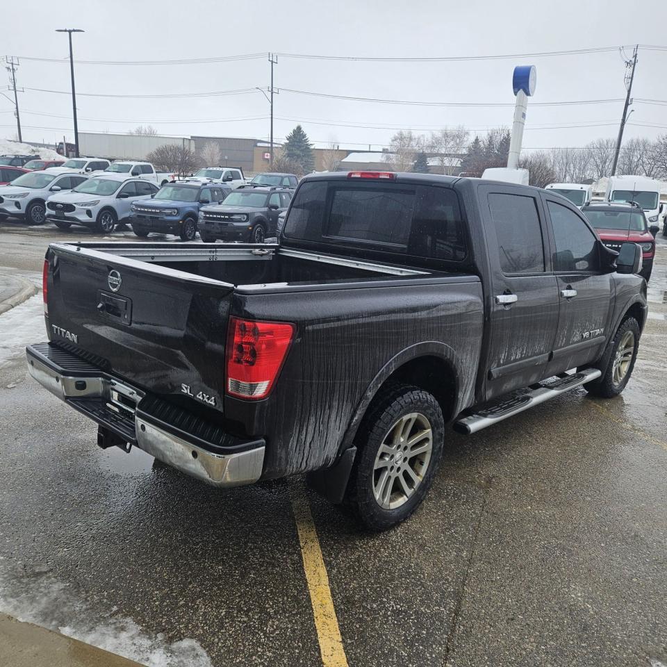 2014 Nissan Titan CREW CAB, SL, LEATHER, MOONROOF, AS TRADED Photo4