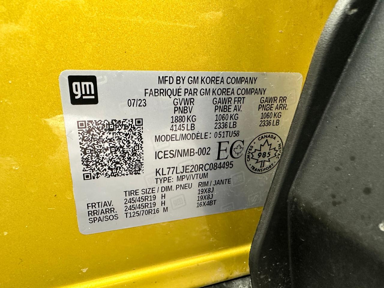 2024 Chevrolet Trax 2RS HTD-LTHR Sunroof DriverAssist XM CarPlay RvCam Photo