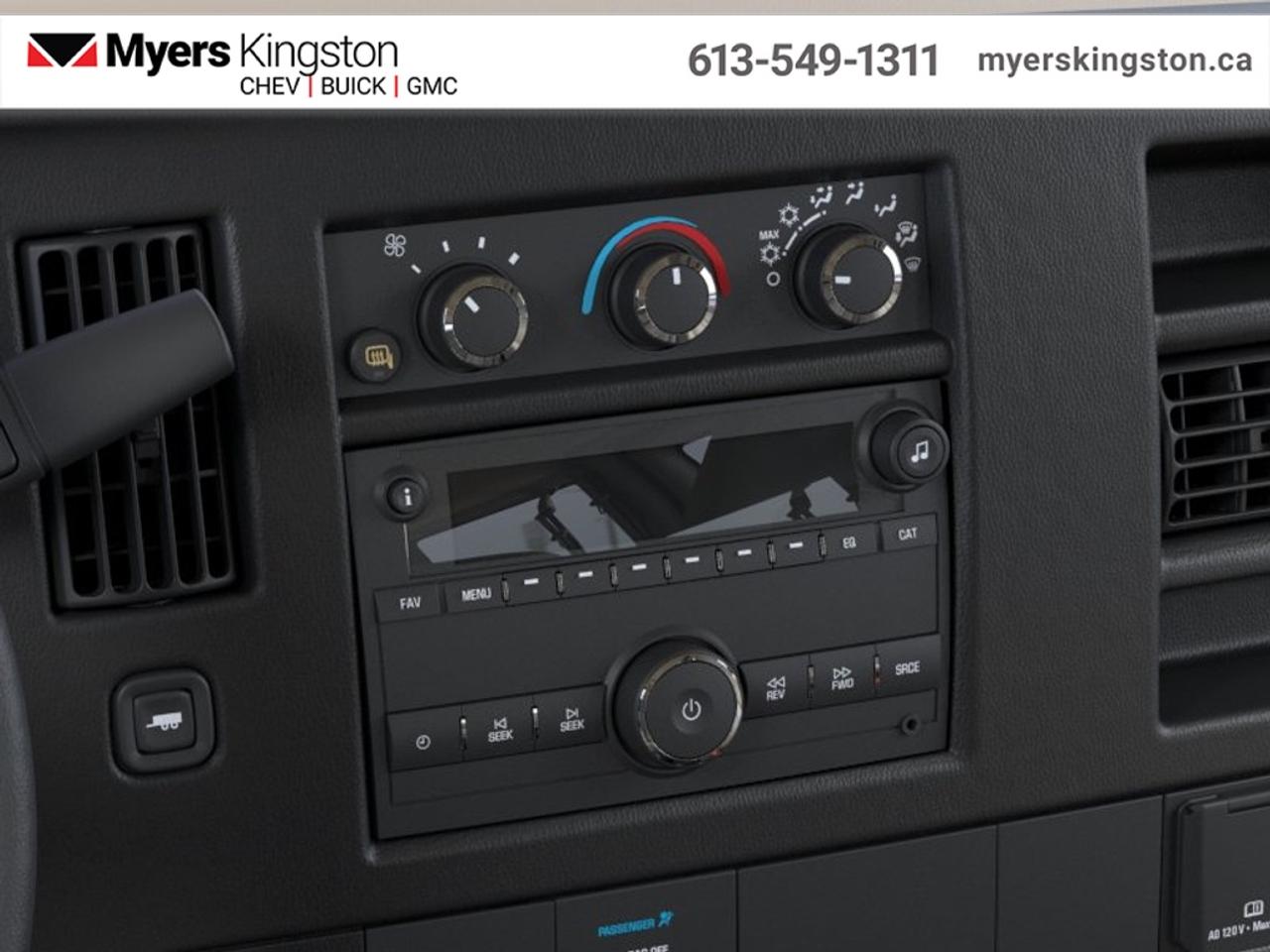 2026 Chevrolet Express Cargo Van 2500 135  - Audio System - $383 B/W Photo
