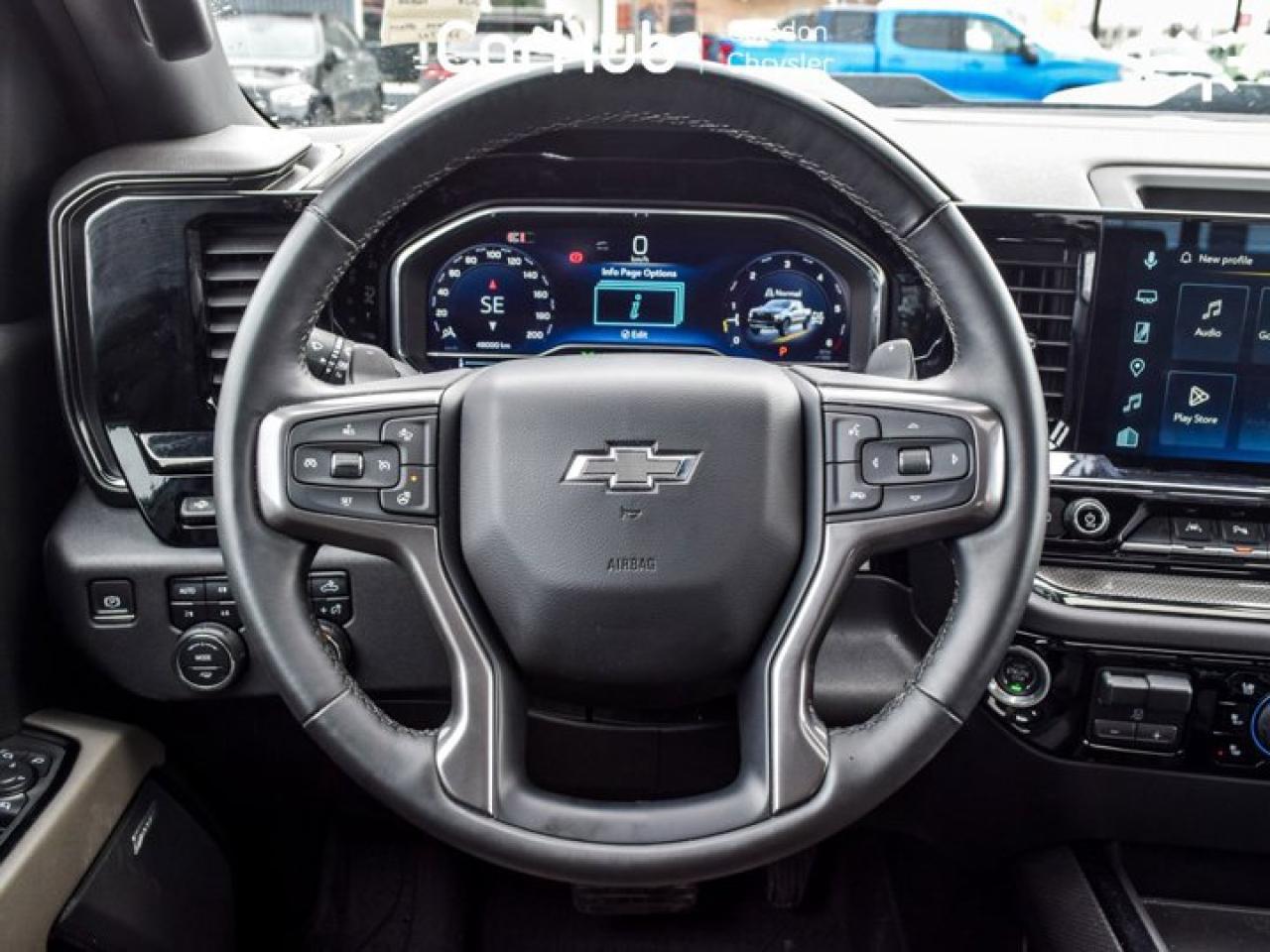 2024 Chevrolet Silverado 1500 ZR2 4WD Crew Cab 147"6.2L Leather 5 passengers with captain chair Photo