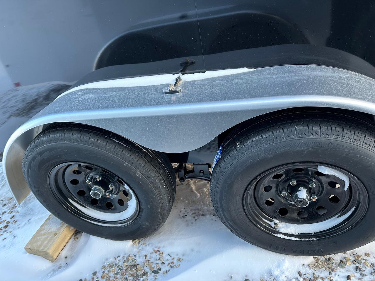 2026 Prairie Road Enclosed Cargo 7 x 14 Prairie Road Ramp Door Photo