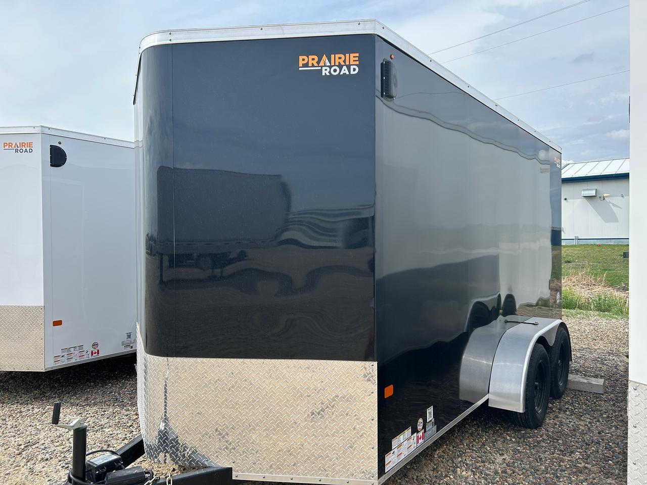 2026 Prairie Road Enclosed Cargo 7 x 14 Prairie Road Ramp Door Photo