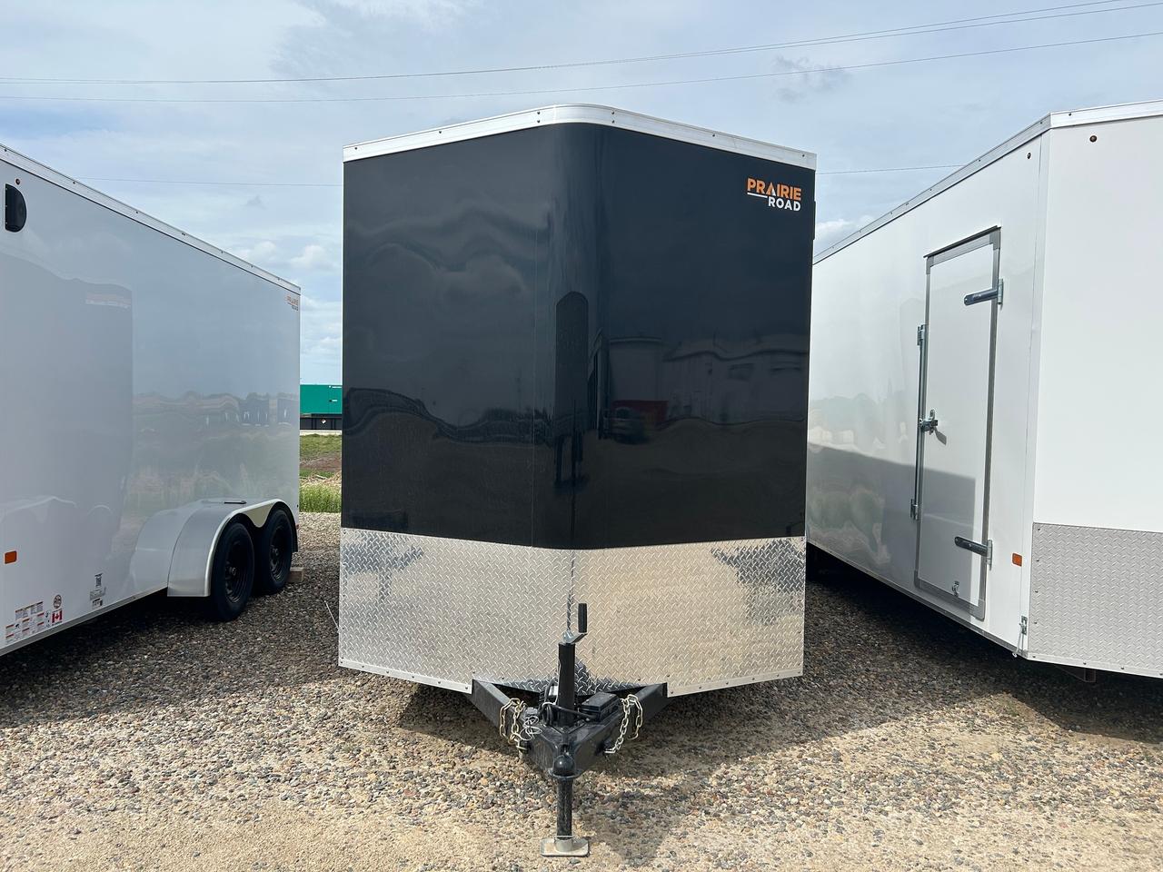 2026 Prairie Road Enclosed Cargo 7 x 14 Prairie Road Ramp Door Photo0