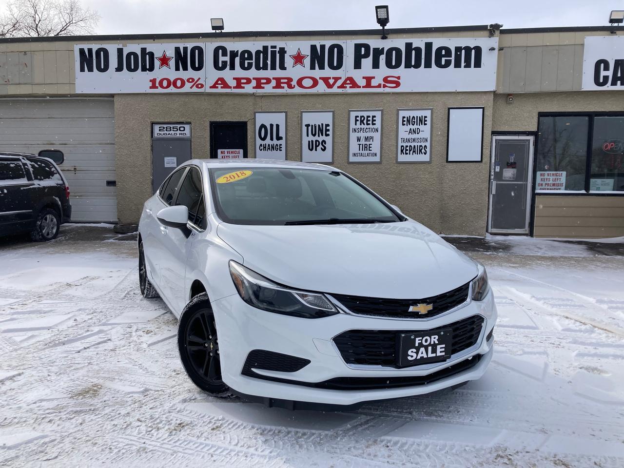 Used 2018 Chevrolet Cruze LT for sale in Winnipeg, MB