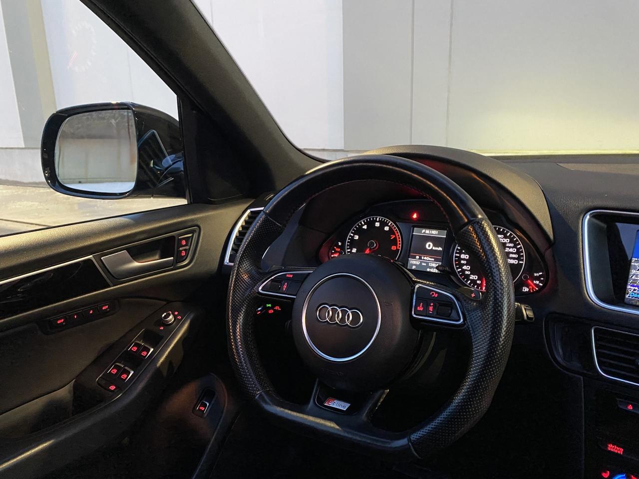 2016 Audi Q5 2.0T QUATTRO-S LINE SPORT-BLACK OPTICS-20" WHEELS Photo