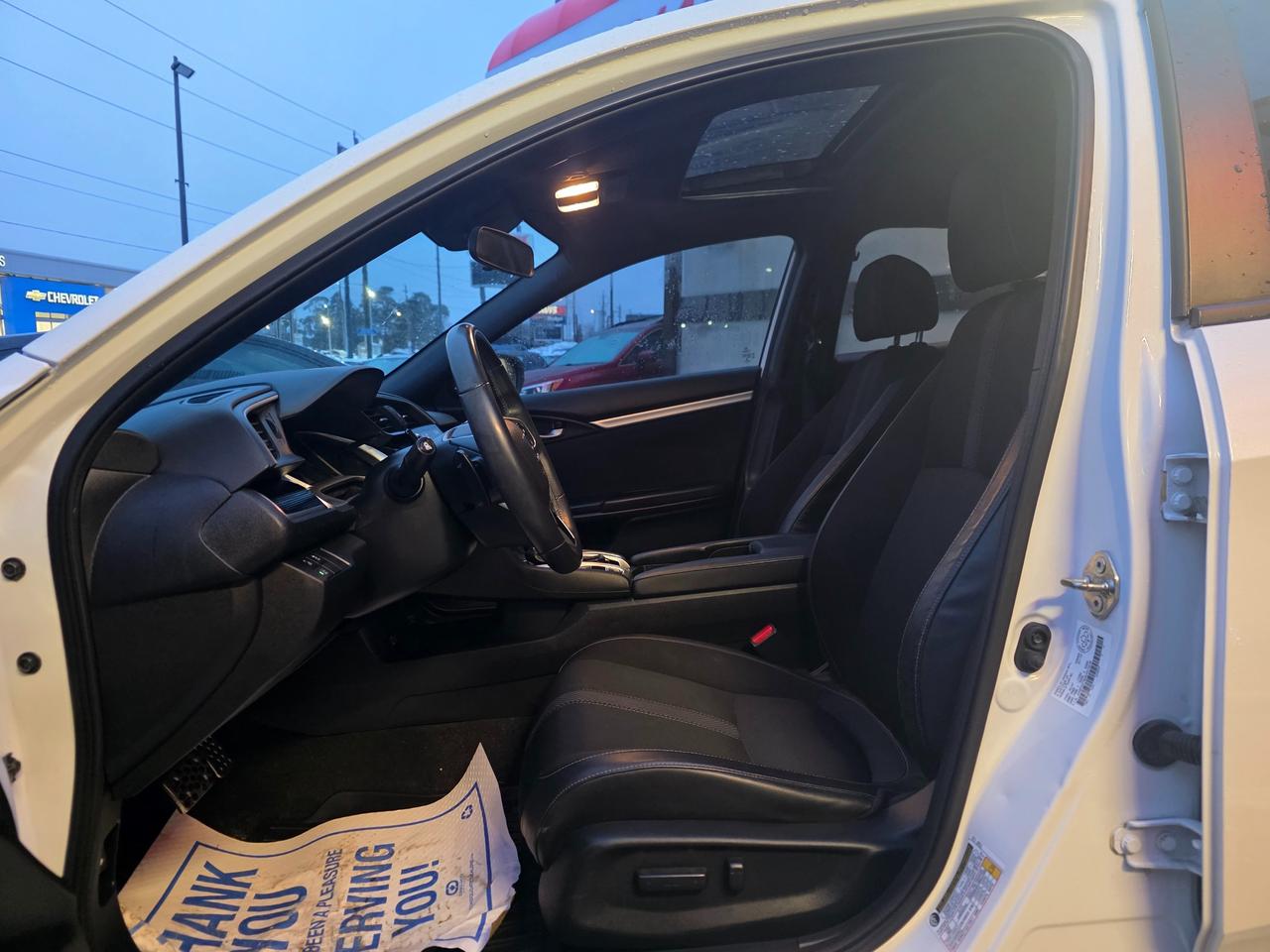 2019 Honda Civic Sport Sunroof | LaneWatch | Power Seats | 18" Alloys Photo