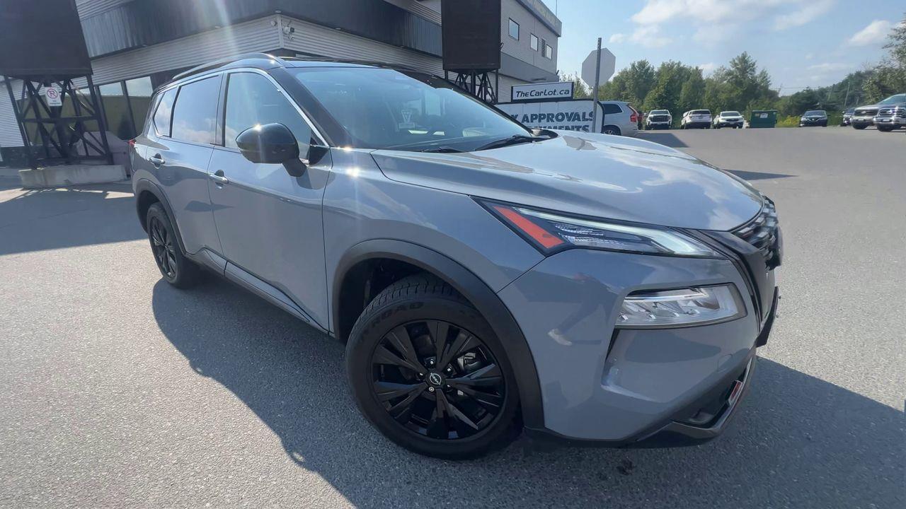 2023 Nissan Rogue SV Midnight Edition APPLE CARPLAY/ANDROID AUTO, MOONROOF, HEATED LEATHER SEATS, NAV, SIRIUS XM, CRUISE CONTROL, POWER LI Photo