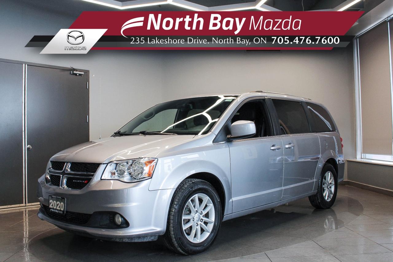 Used 2020 Dodge Grand Caravan Premium Plus DVD PLAYER - STOW N' GO - CLEAN CARFAX! for sale in North Bay, ON