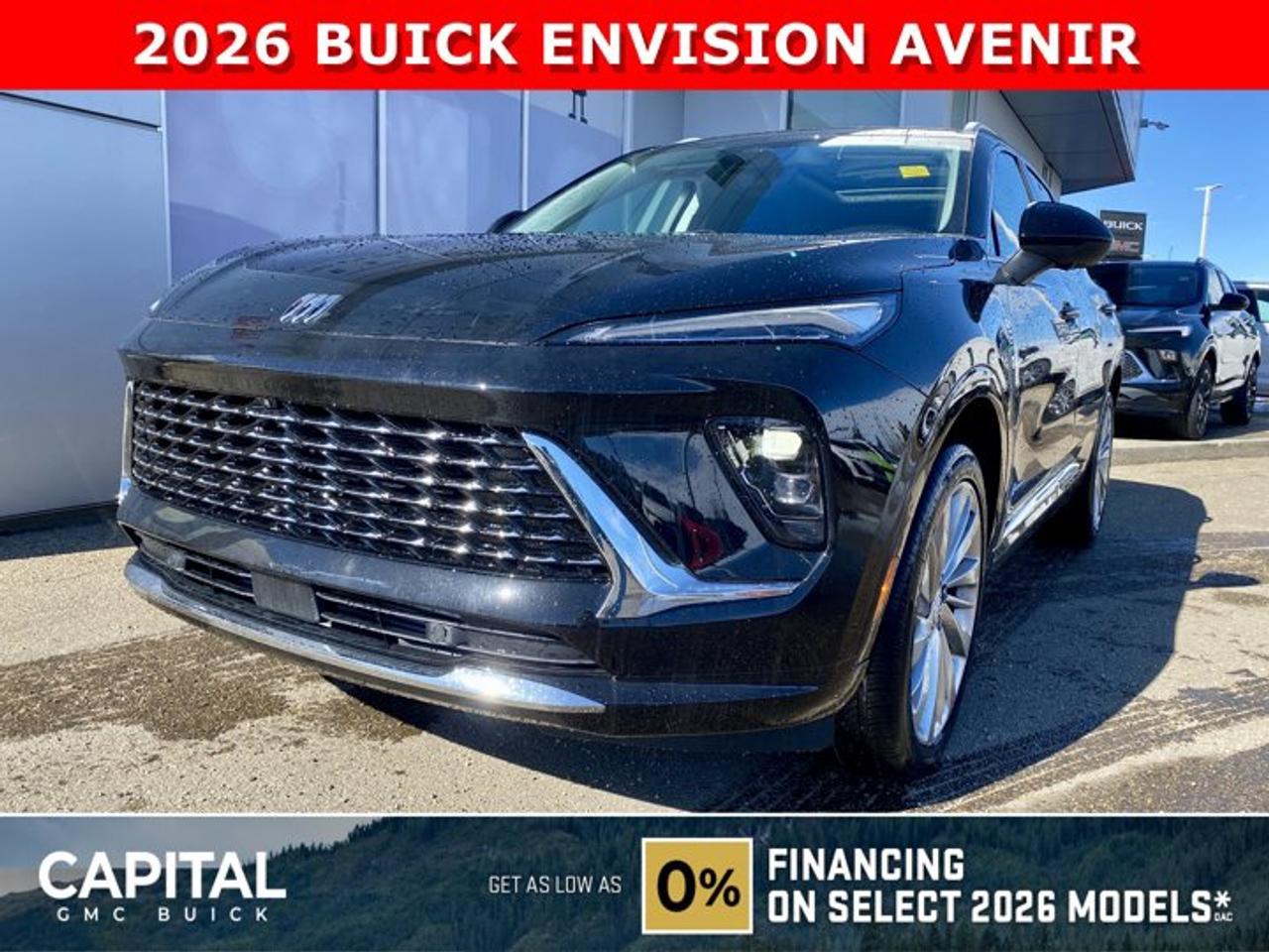 THIS 2026 Buick Envision Avenir AWD is the perfect SUV and comes loaded with options like MASSAGING SEAT, Heated and Cooled Seats, Heated Steering, Remote Start, 360 Camera, Rear Camera Mirror, Power Liftgate, Panoramic Sunroof, Heads-Up Display, Adaptive Cruise Control, Bose Stereo and so much more... CALL NOWAsk for the Internet Department for more information or book your test drive today! Text 507-585-4395 for fast answers at your fingertips!AMVIC Licensed Dealer - Licence Number B1044900