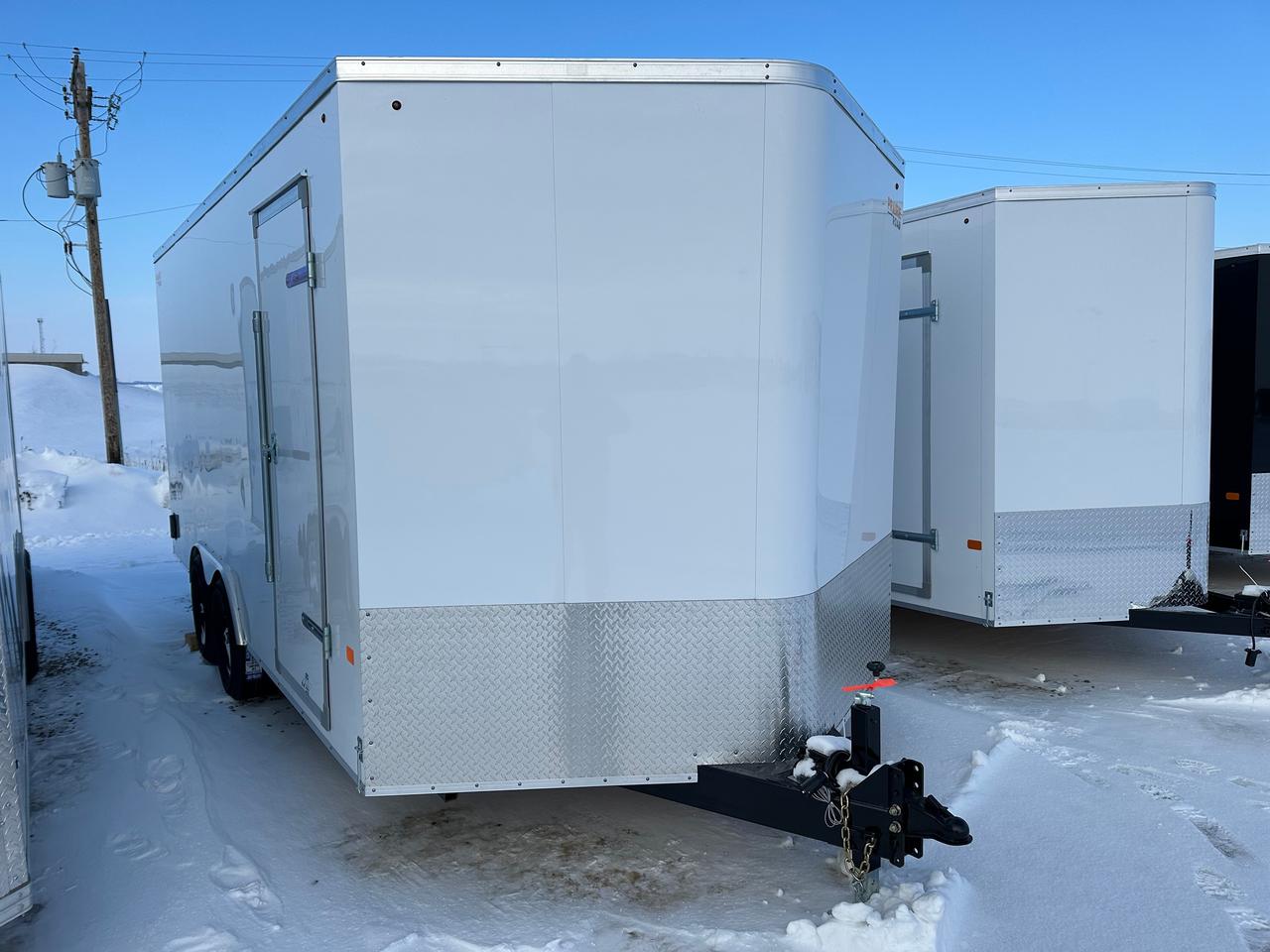 2026 Prairie Road Enclosed Cargo 8.5 x 16' Prairie Road Ramp Door Photo