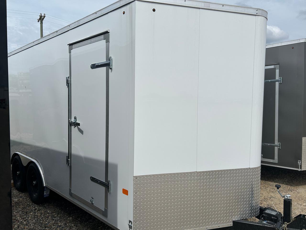 2026 Prairie Road Enclosed Cargo 8.5 x 16' Prairie Road Ramp Door Photo