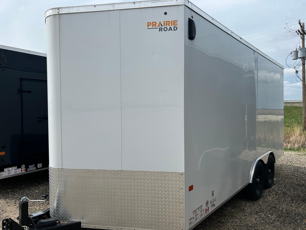 2026 Prairie Road Enclosed Cargo 8.5 x 16' Prairie Road Ramp Door Photo2