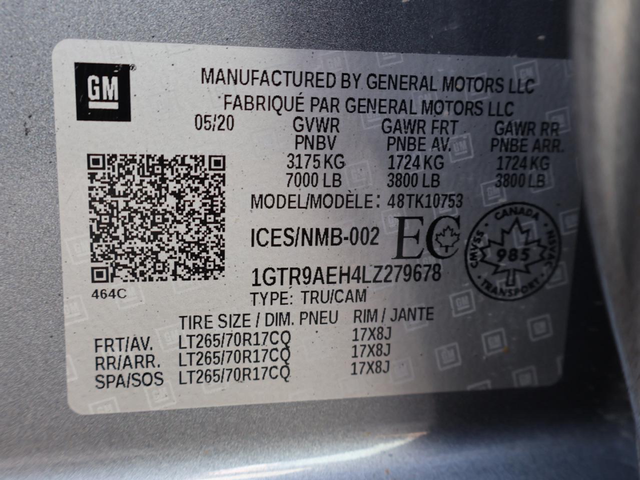 2020 GMC Sierra 1500 V6 4WD CERTIFIED *ACCIDENT FREE* CAMERA BLUETOOTH CRUISE ALLOYS Photo