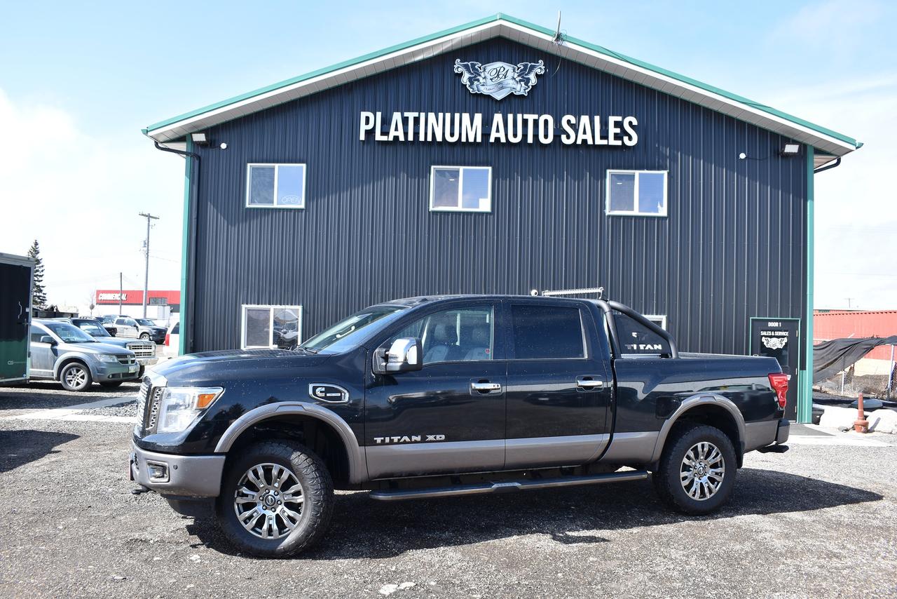 2019 Nissan Titan 4x4 Crew Cab CUMMINS Diesel Platinum Reserve - Photo #1