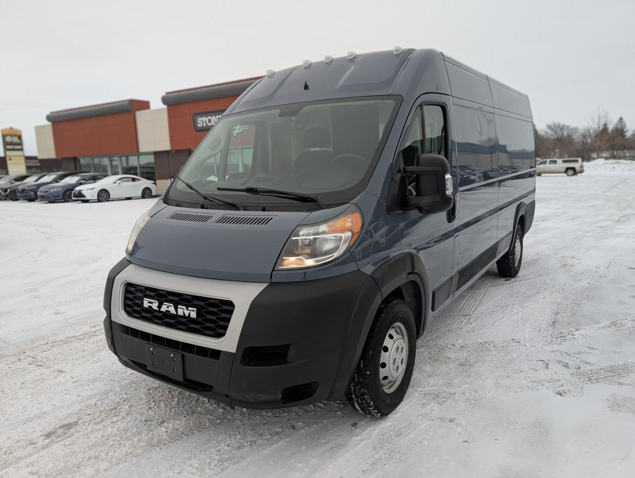 <p>Come finance this vehicle with us. Apply on our website stonebridgeauto.com&nbsp;</p><p>&nbsp;</p><p>2020 Ram Promaster 3500 High Roof with 47451km. 3.6L V6 FWD. Clean title and safetied.</p><p>&nbsp;</p><p>Blind Spot Monitoring</p><p>Back up camera</p><p>Folding rear shelving</p><p>Crosswind Assist</p><p>Bluetooth</p><p>A/C</p><p>&nbsp;</p><p>We take trades! Vehicle is for sale in Steinbach by STONE BRIDGE AUTO INC. Dealer #5000 we are a small business focused on customer satisfaction. Text or call before coming to view and ask for sales</p>