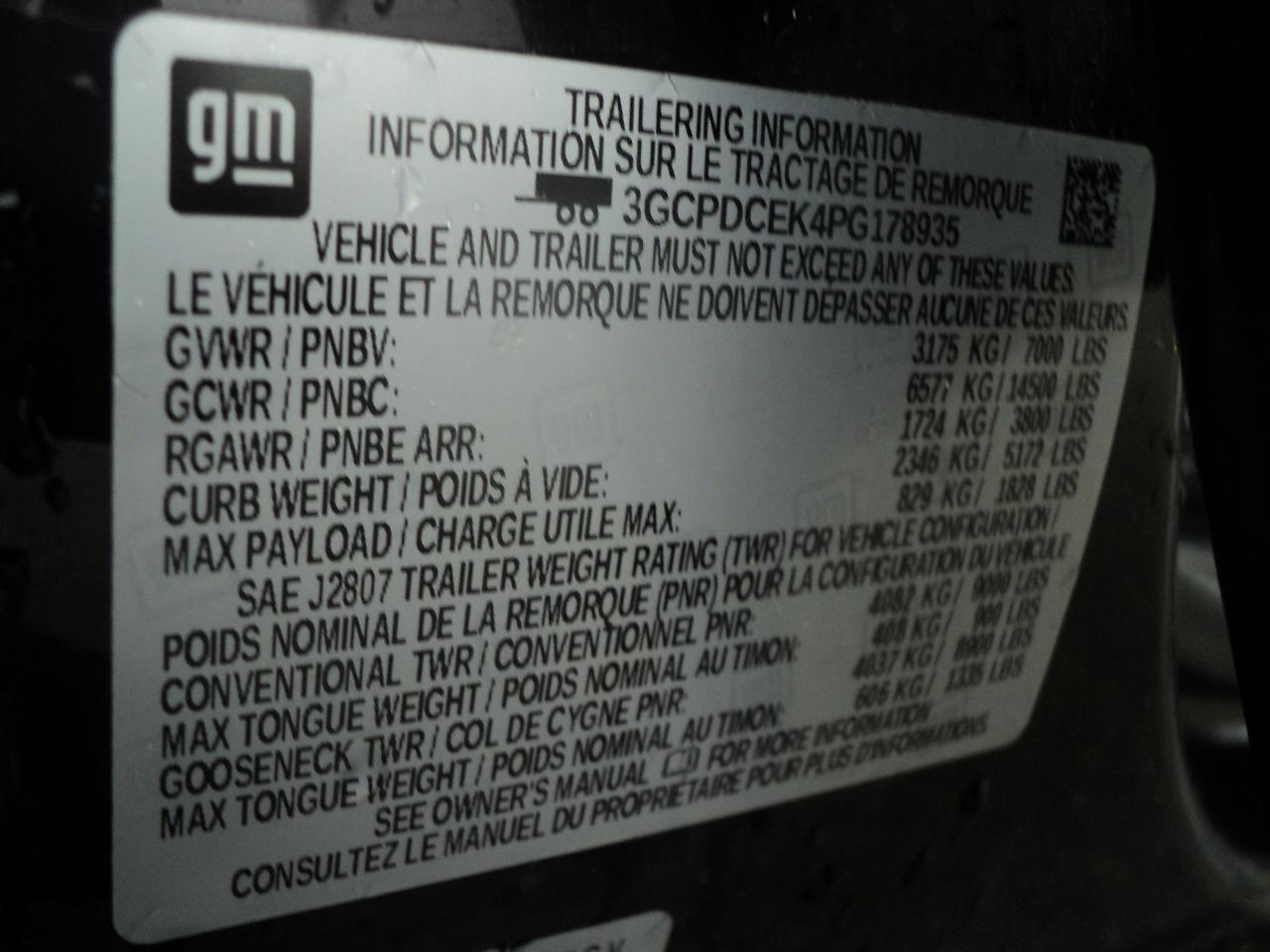 2023 Chevrolet Silverado 1500 CustomTrailBossCrewCab4WD Z71 2.7L4cylGas5'10"Box Photo