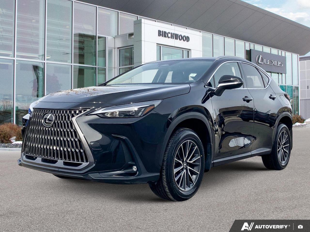 Distinctive By Design
Conquer urban landscapes with the all-wheel drive Lexus NX. Your journey is elevated by the coziness of heated front seats and steering wheel, the connectivity of Android Auto and Apple Car Play, and the peace of mind provided by the Lexus Safety System. Plus, kick-start your adventures remotely with your phone
*Pricing includes all available rebates.

Birchwood Lexus is a three-time winner of the prestigious Pursuit of Excellence award, which recognizes Lexus dealers in Canada for having the highest possible level of guest satisfaction.  Allow us to show you the best possible guest experience. 

Have a trade? Birchwood Lexus will pay you top dollar for your vehicle - trades of all makes and models are welcome.

Flexible financing is available on most years, makes, and models. Start your purchase online at www.birchwoodlexus.ca or call us today at 204-25-LEXUS (53987)

Toll free Phone: 844-57-LEXUS (53987)

Dealer Permit #5499
Dealer permit #5499