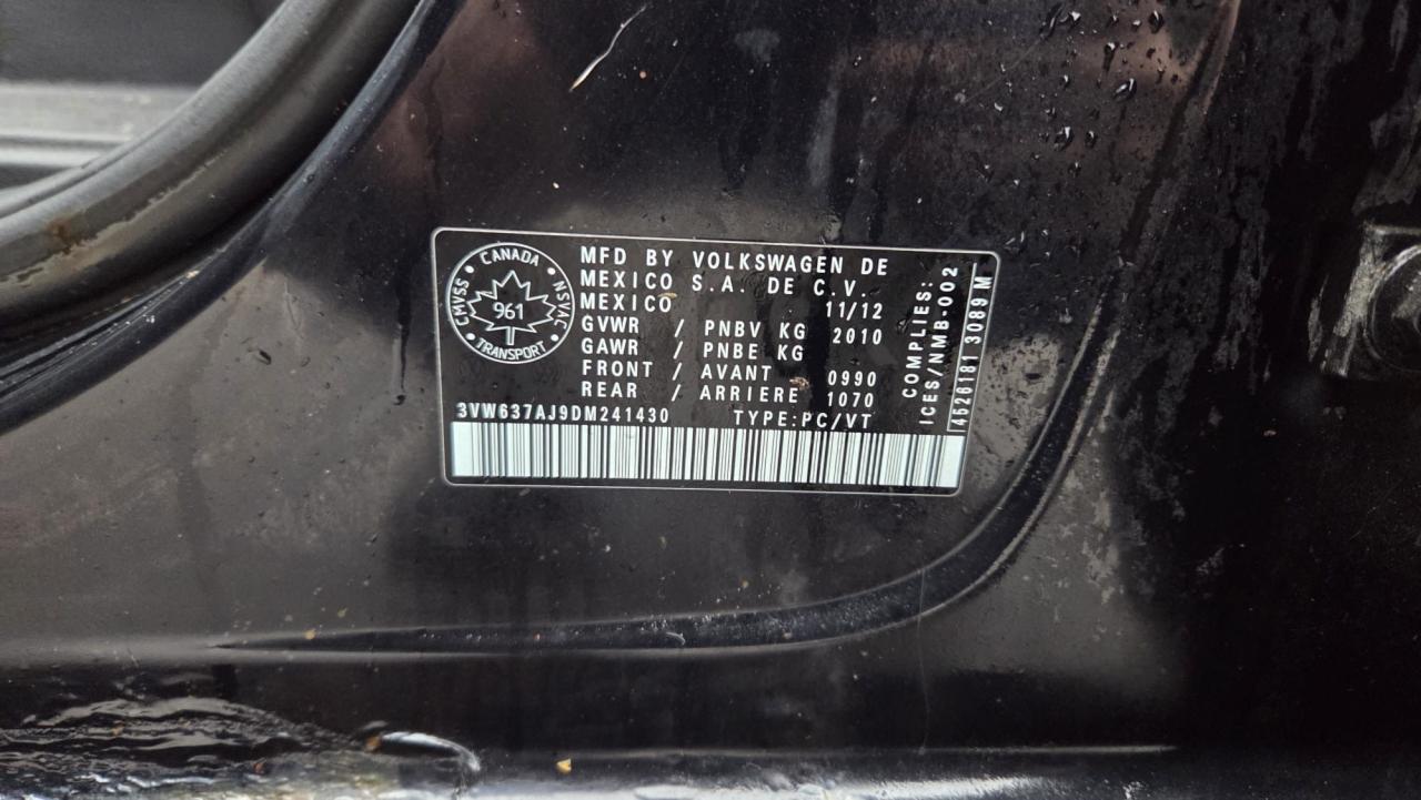 2013 Volkswagen Jetta HYBRID, TRENDLINE, RUNS WELL, AS IS SPECIAL Photo