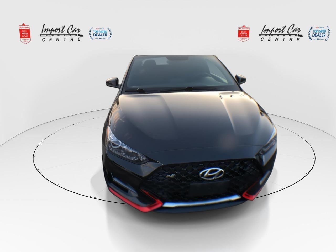 2020 Hyundai Veloster N N ONLY 58KKMS!!  HTD.SEATS & STEER. WHEEL, BK. CAM Photo2